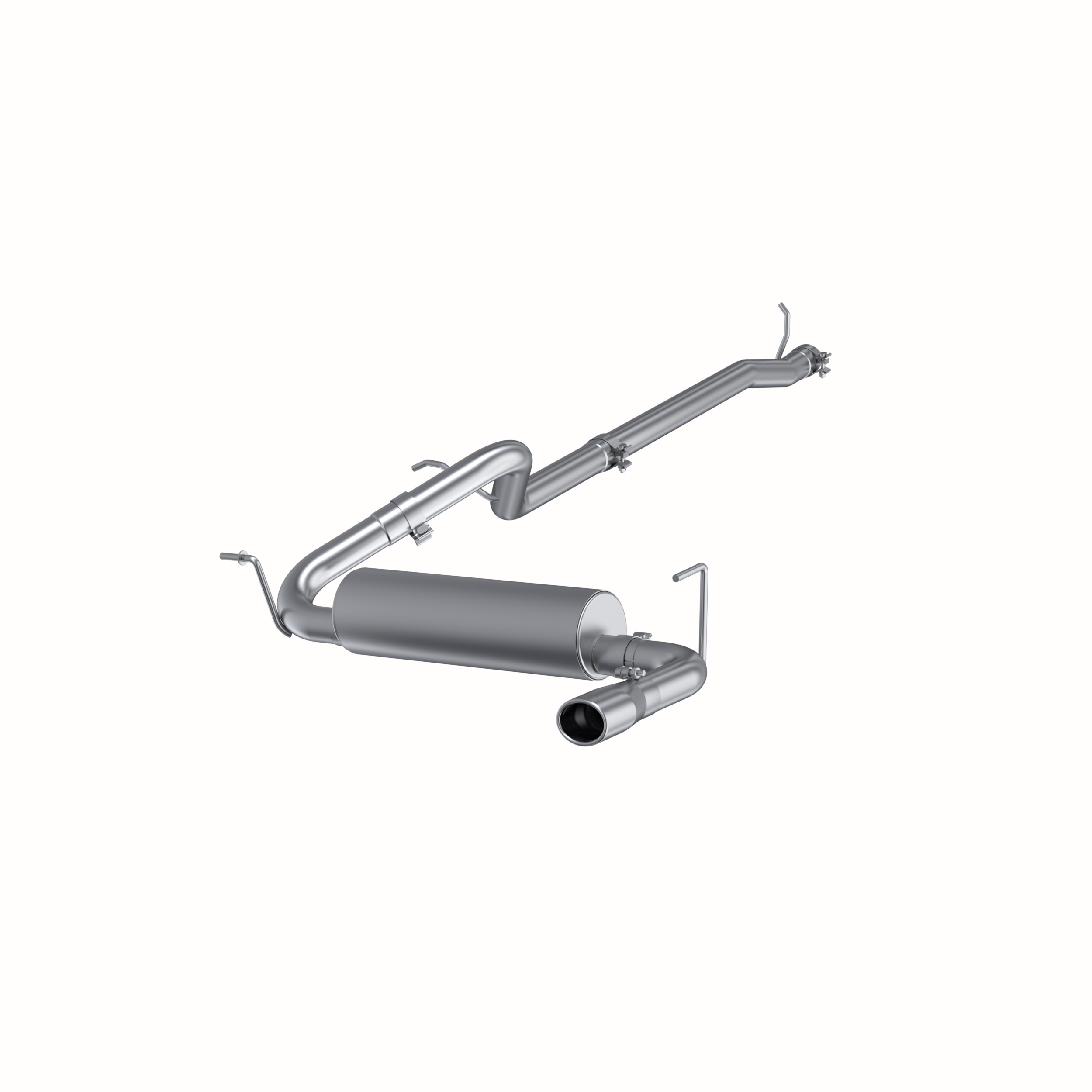 MBRP Exhaust 2.5in. Cat-Back. Single Rear Exit. AL S5526AL
