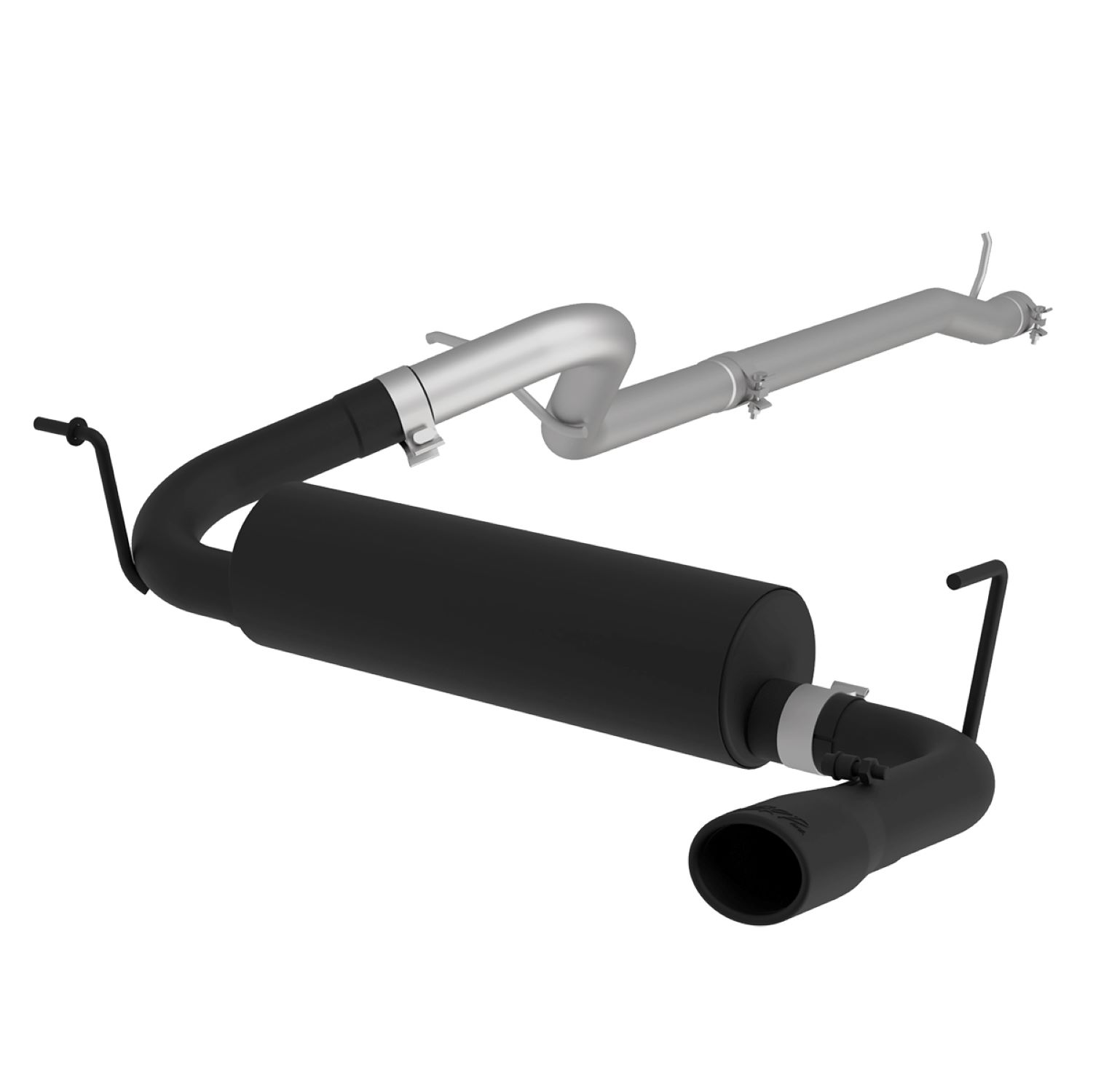 MBRP Exhaust 2.5in. Cat-Back. Single Rear Exit. BLK S5526BLK