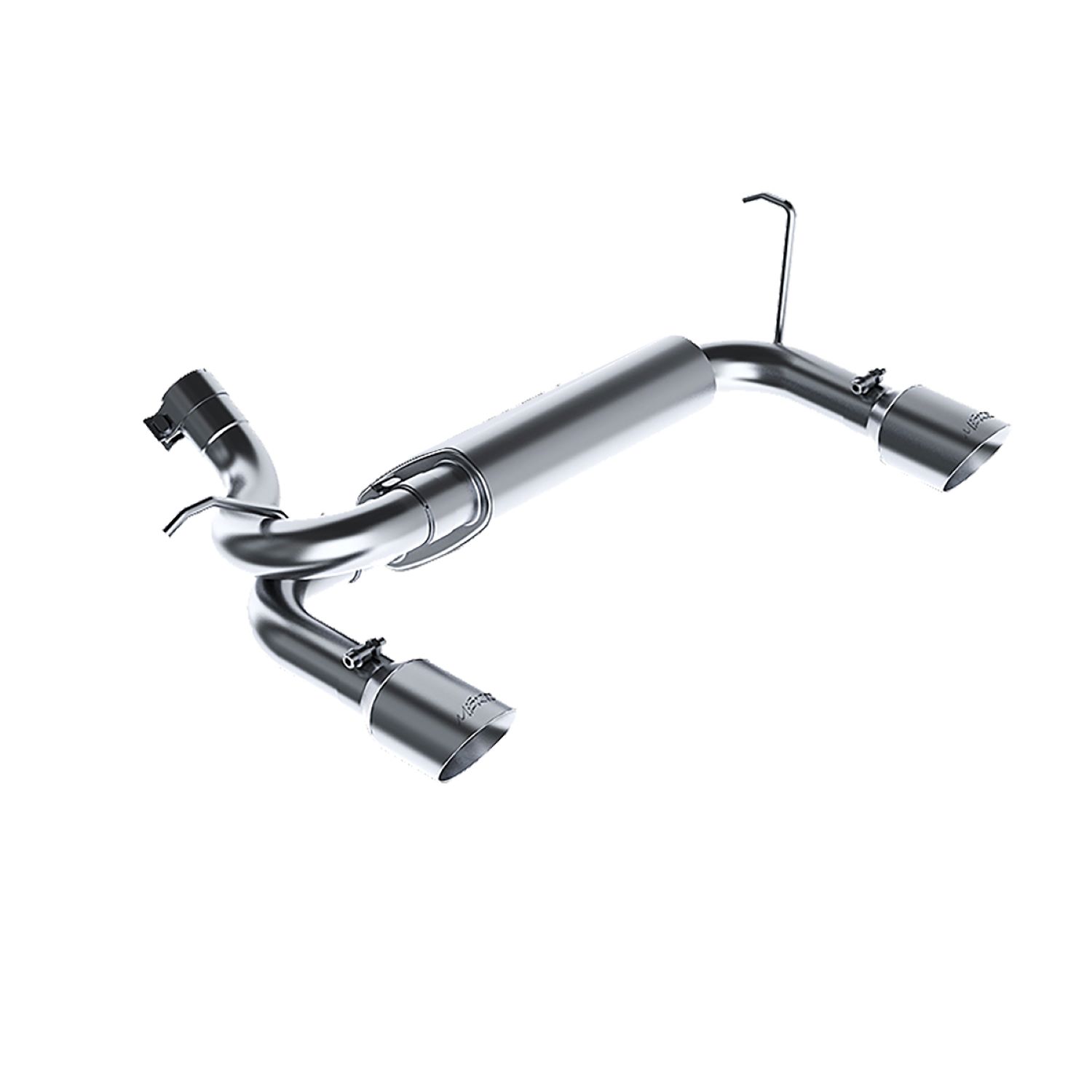MBRP Exhaust 2.5in. Axle-Back. Dual Rear Exit. T409 S5528409