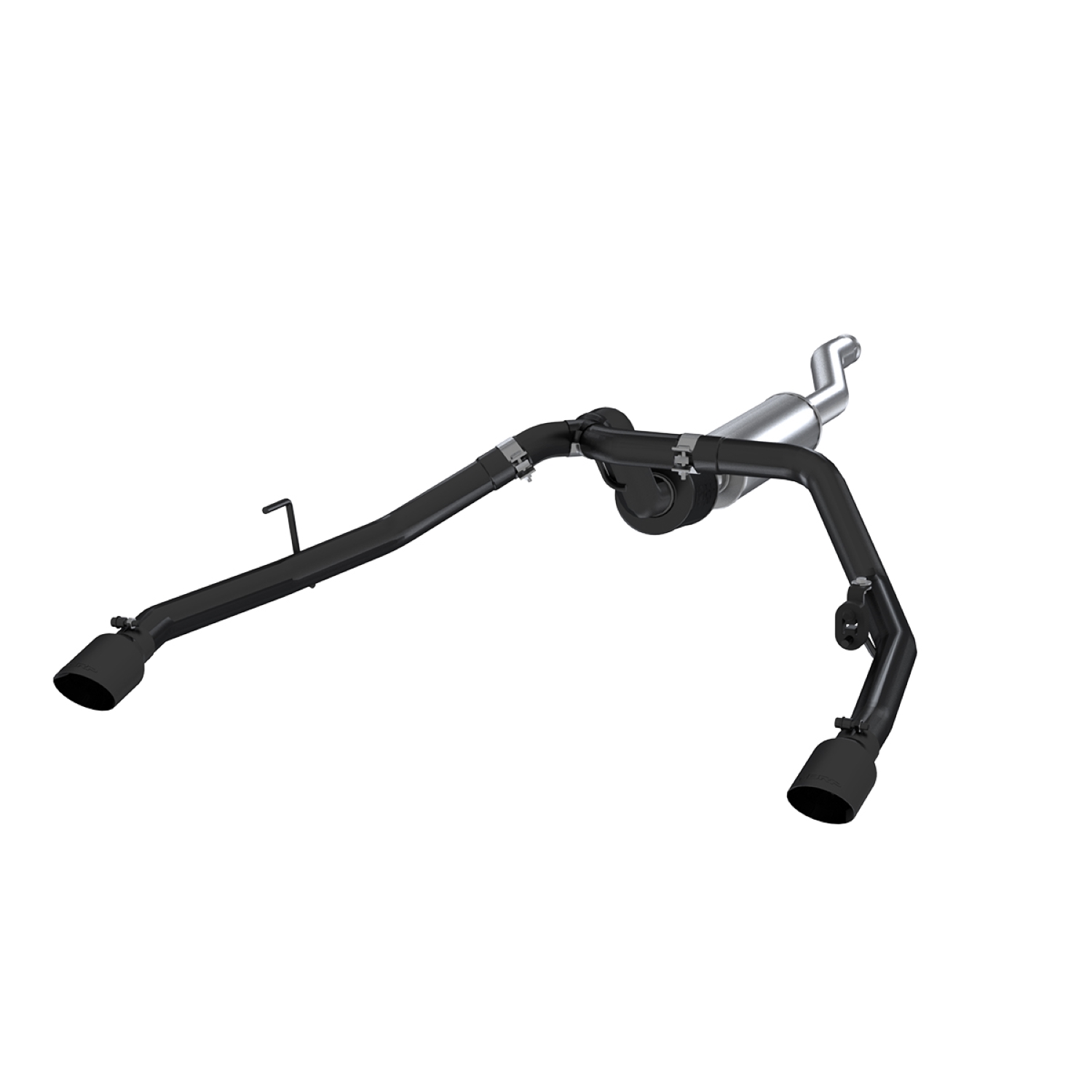 MBRP Exhaust 3in. Cat-Back. 2.5in. Dual Rear Exit. BLK S5538BLK