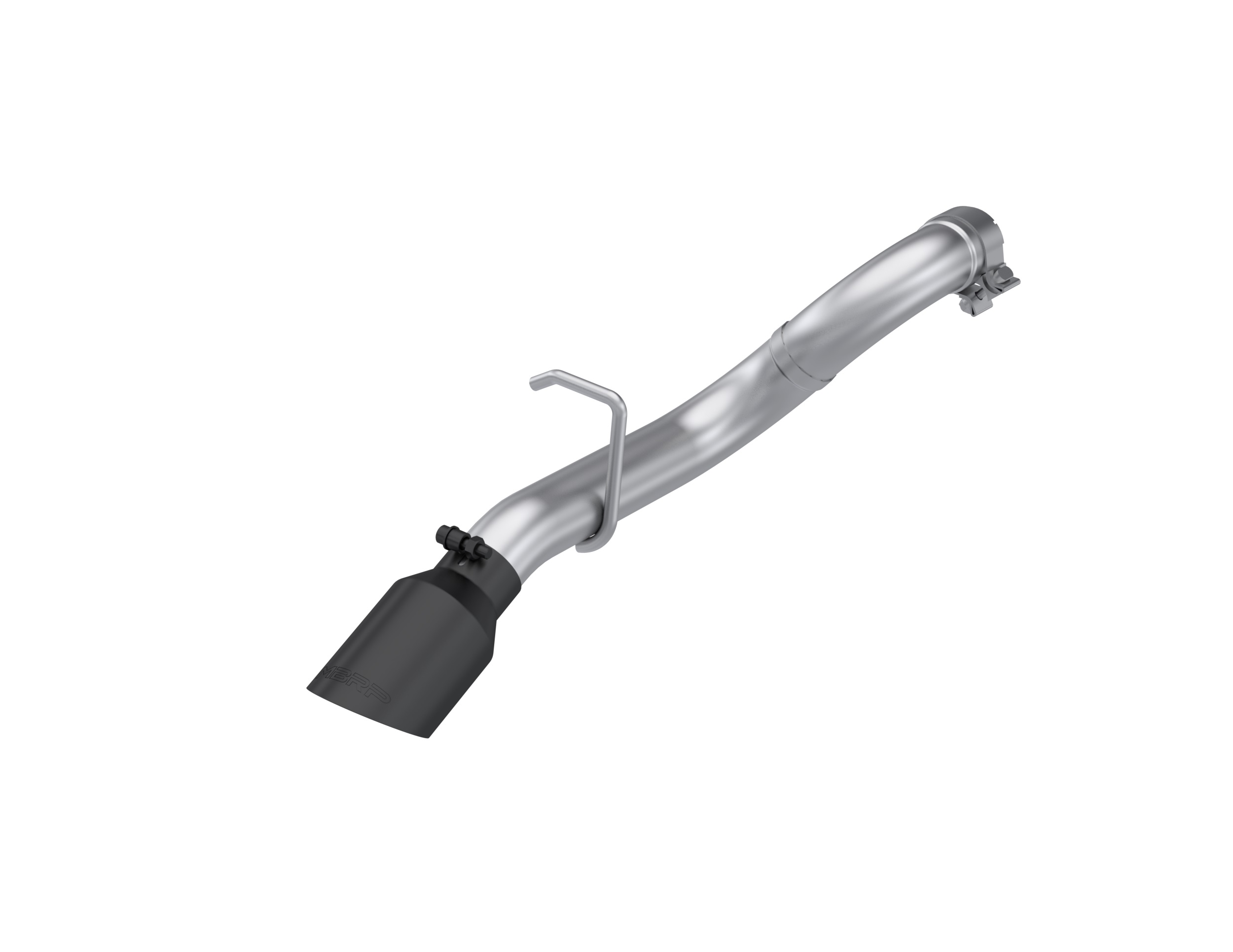 MBRP Exhaust MBRP 2.5 In. Axle-Back Turn Down Exit, T409SS, Black Tip. S5539409BT