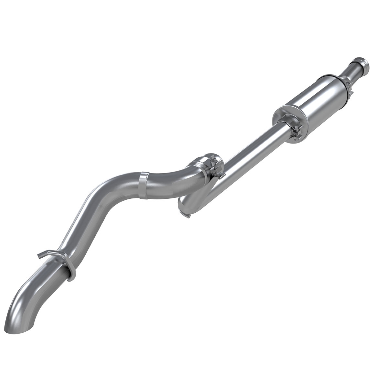 MBRP Exhaust 2.5in. Cat-Back. Single Rear Exit. High Clearance. T304 S5533304