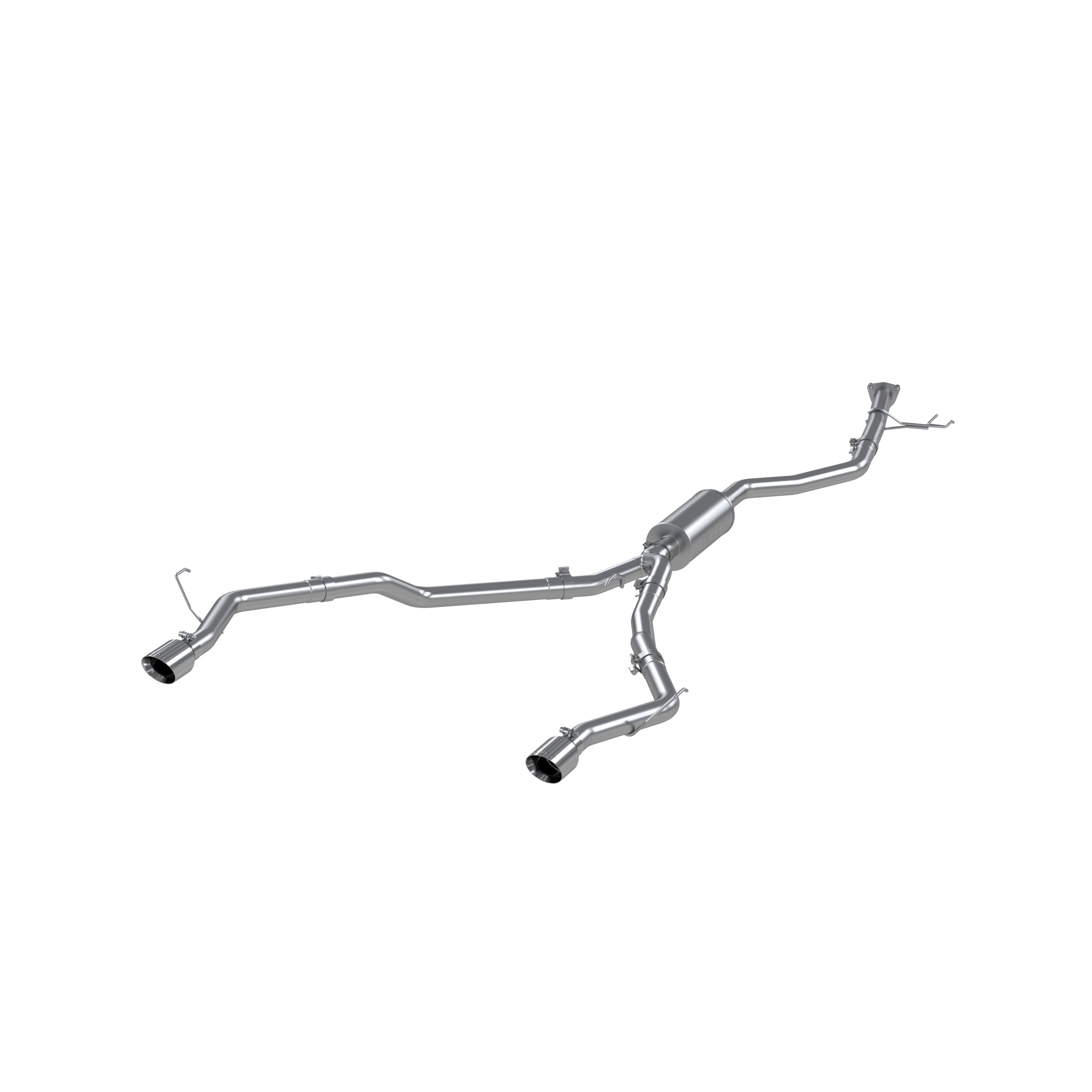 MBRP Exhaust 2.5in. Cat-Back. Dual Split Rear Exit. AL S5901AL