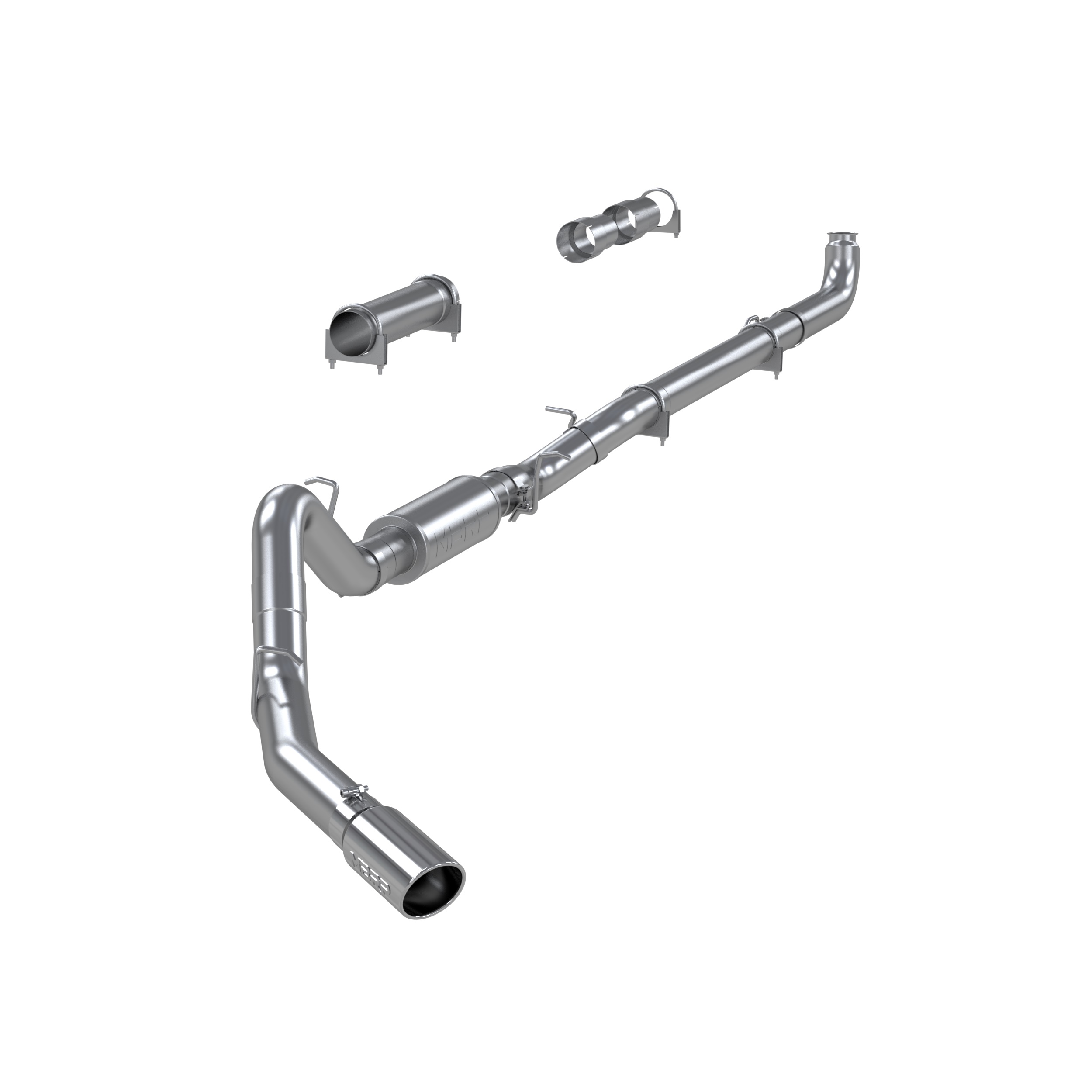 MBRP Exhaust 4in. Cat-Back. Single Side Exit. AL S6004AL