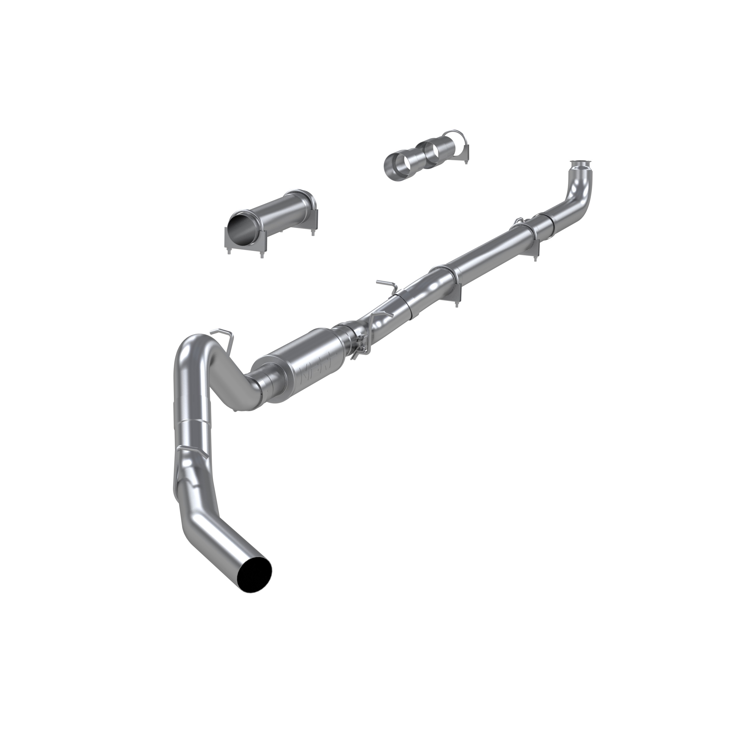MBRP Exhaust 4in. Cat-Back. Single Side Exit. AL S6004P