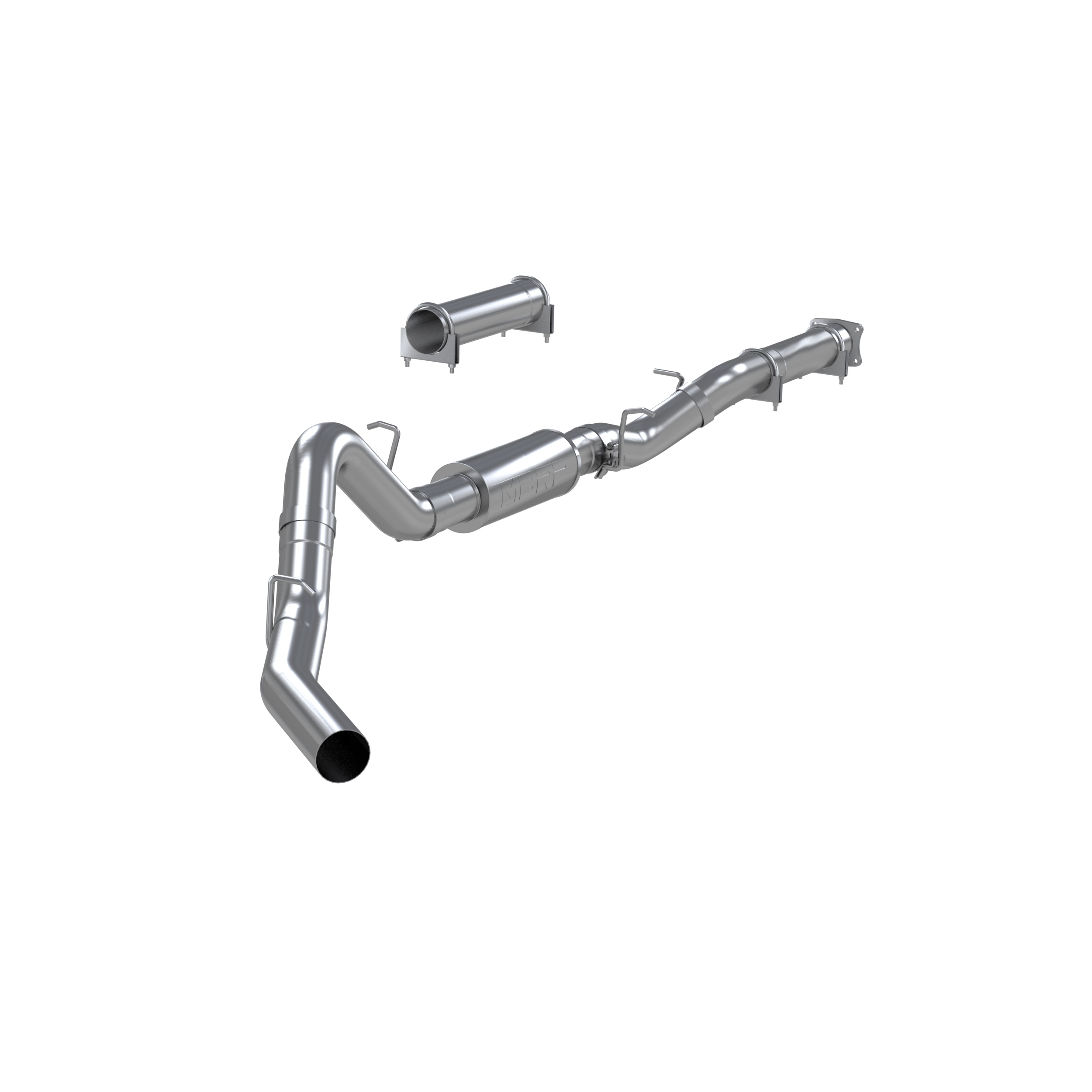 MBRP Exhaust 4in. Cat-Back. Single Side Exit. AL S6000P