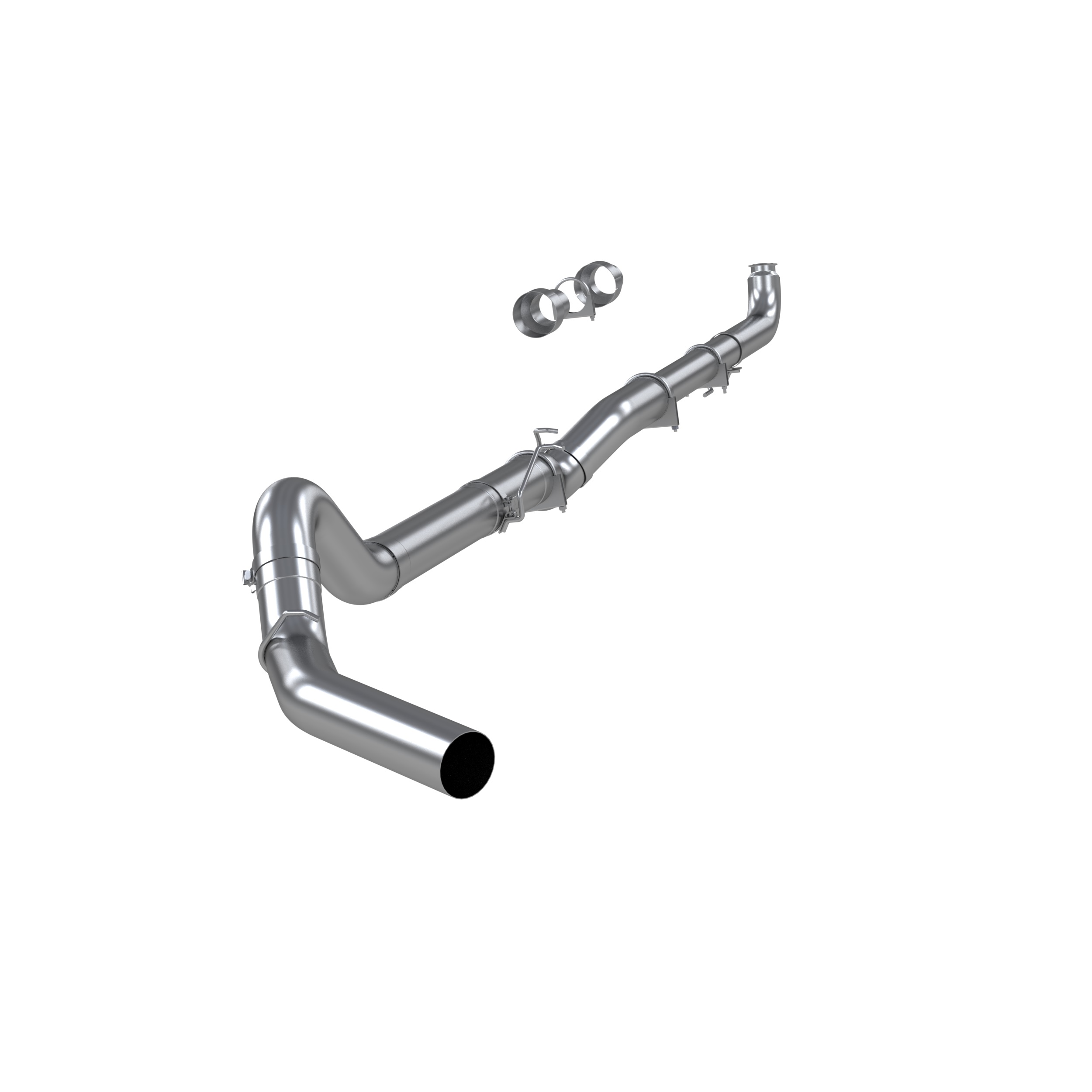 MBRP Exhaust 5in. Cat-Back. Single Side Exit. No Muffler. AL S60200PLM