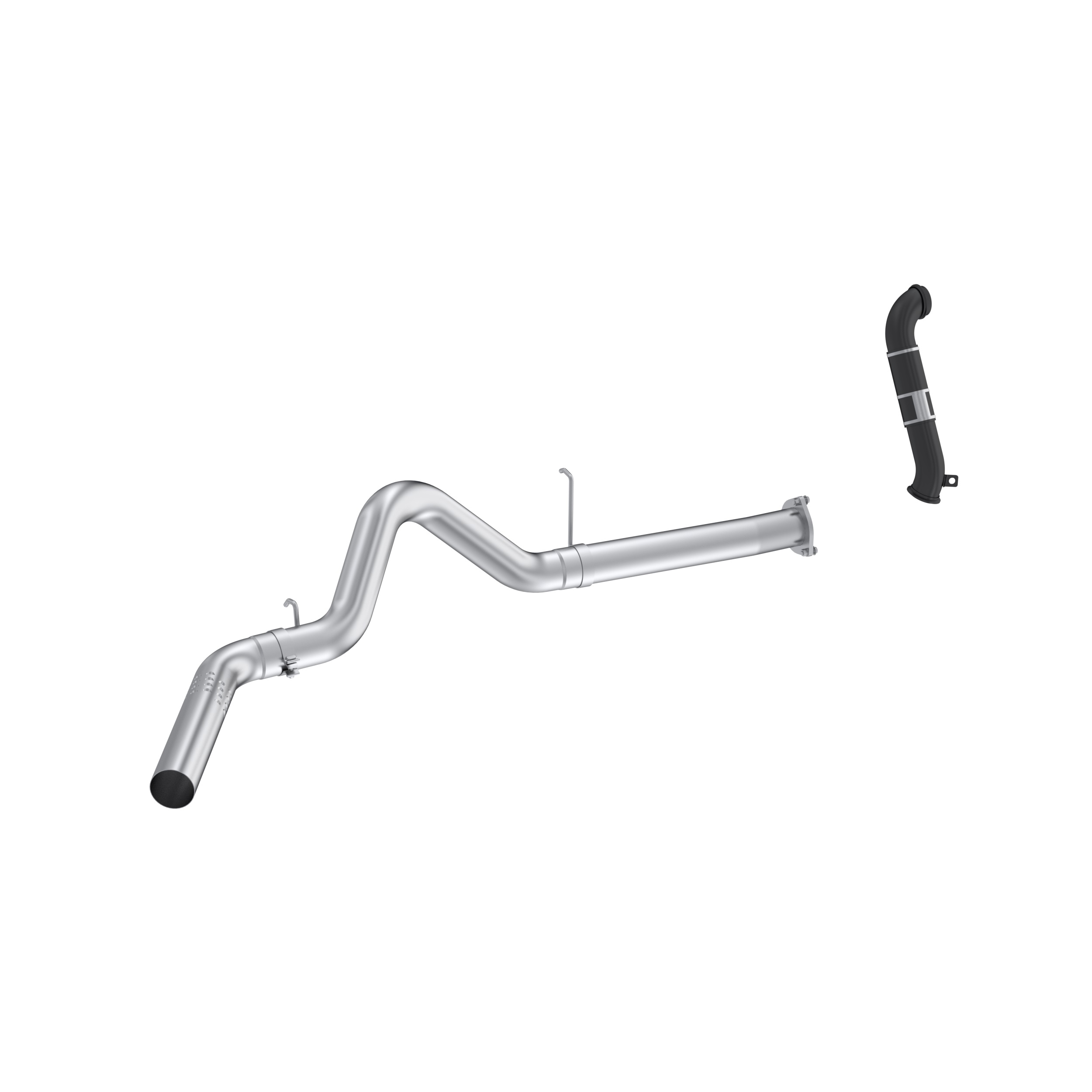 MBRP Exhaust MBRP 4in. Filter Back Single Side with Downpipe, AL. S6052PLM