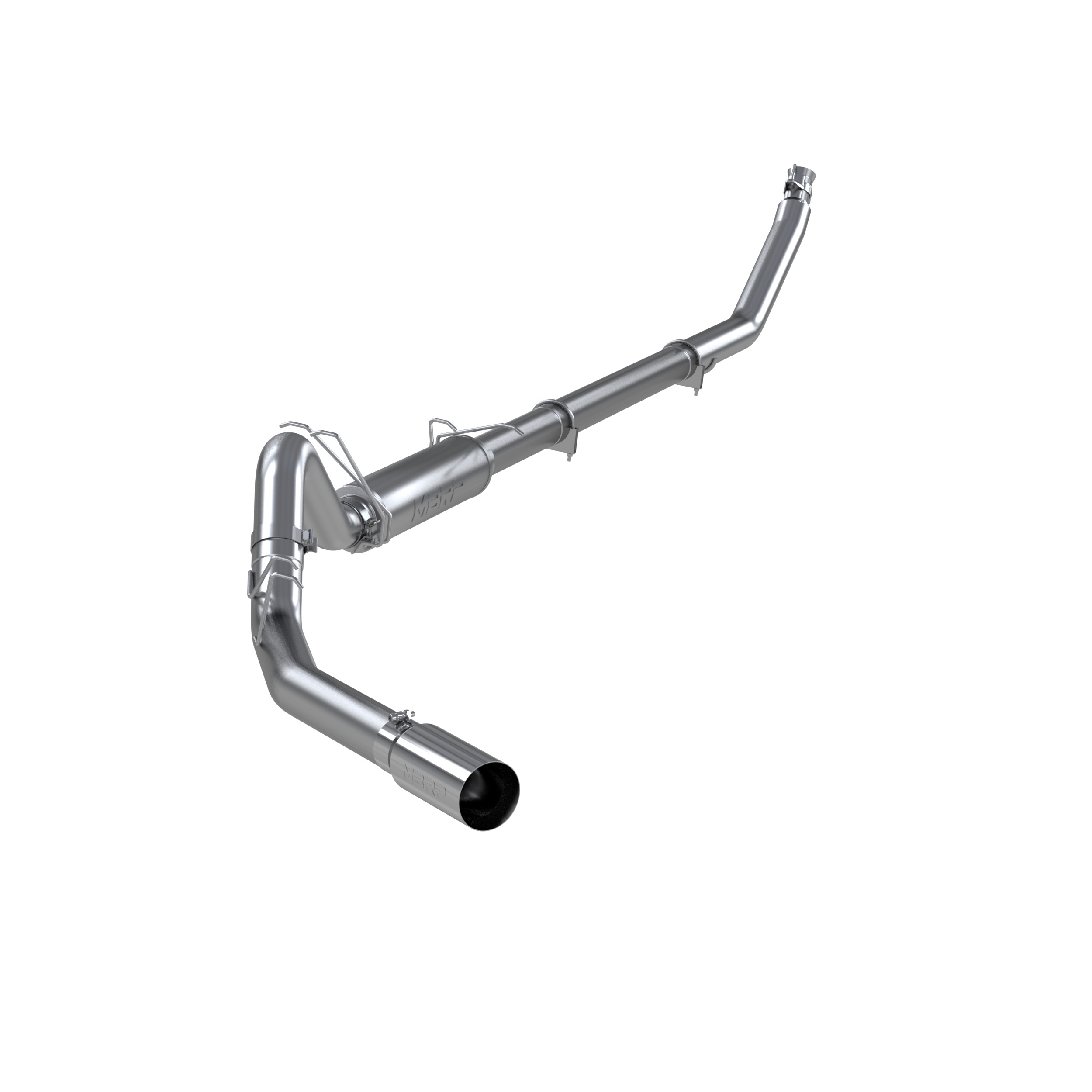 MBRP Exhaust 4in. Turbo Back. Single Side Exit. T304 S6100304