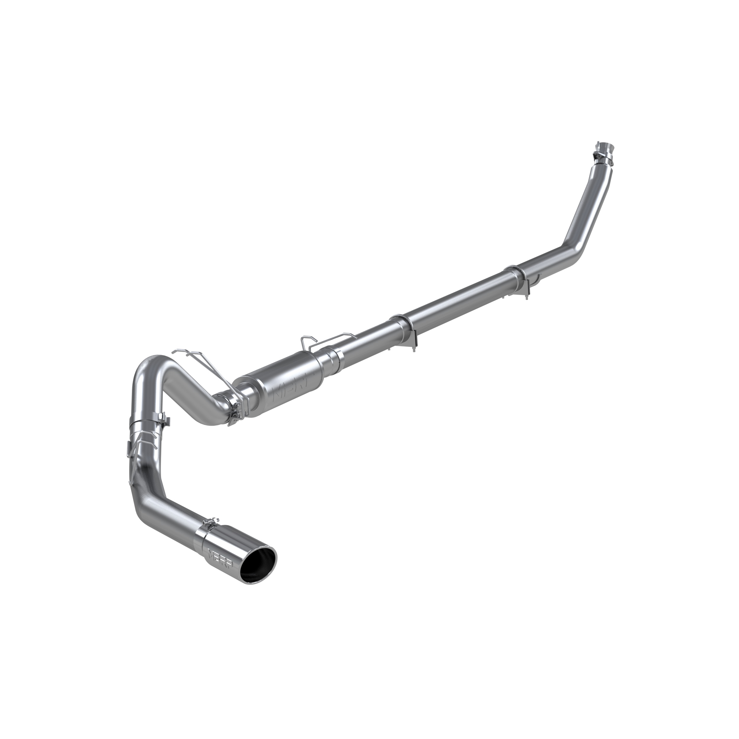 MBRP Exhaust 4in. Turbo Back. Single Side Exit. AL S6100AL