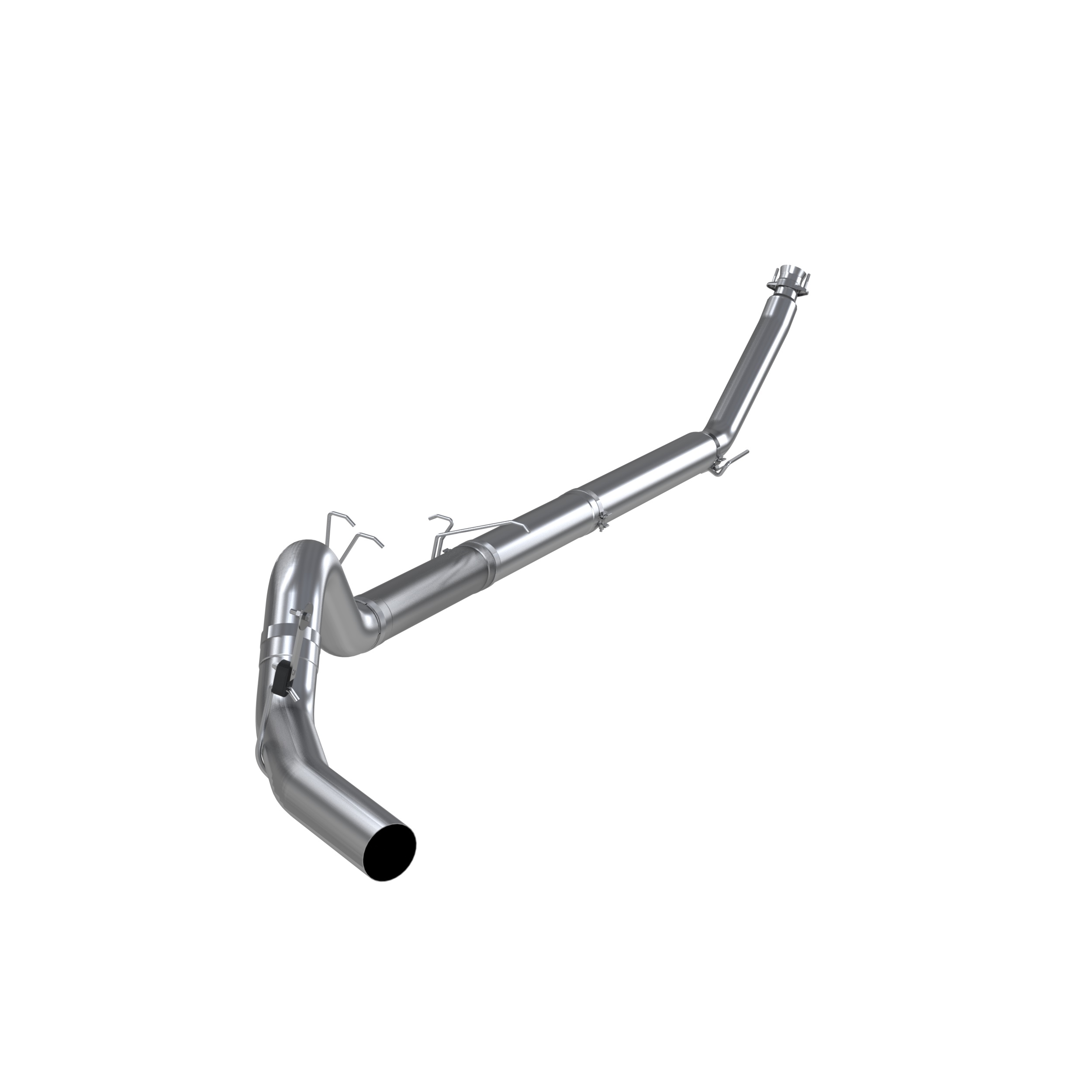 MBRP Exhaust 5in. Turbo Back. Single Side Exit. No Muffler. T409 S61120SLM