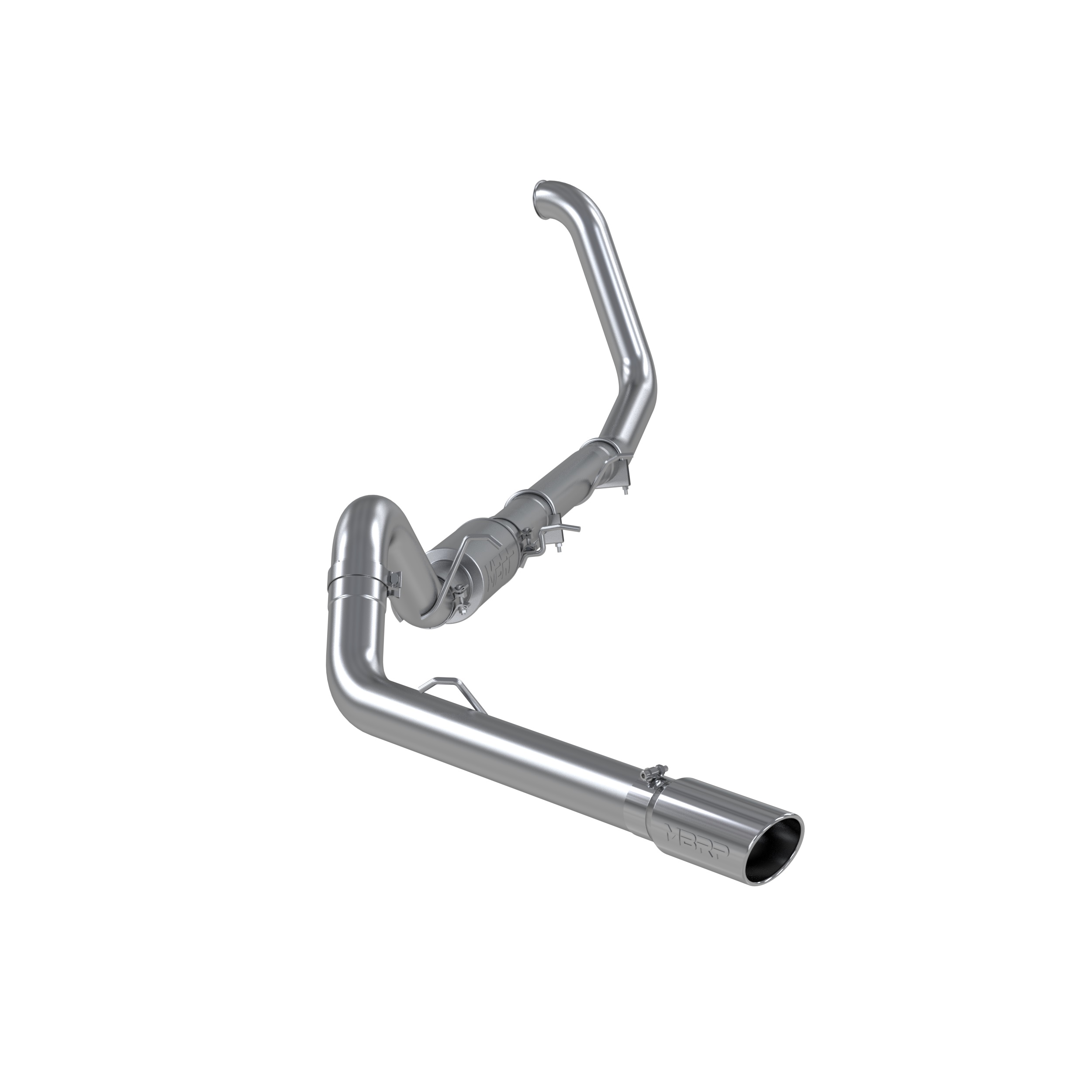 MBRP Exhaust 4in. Turbo Back. Single Side Exit. T409 S6204409