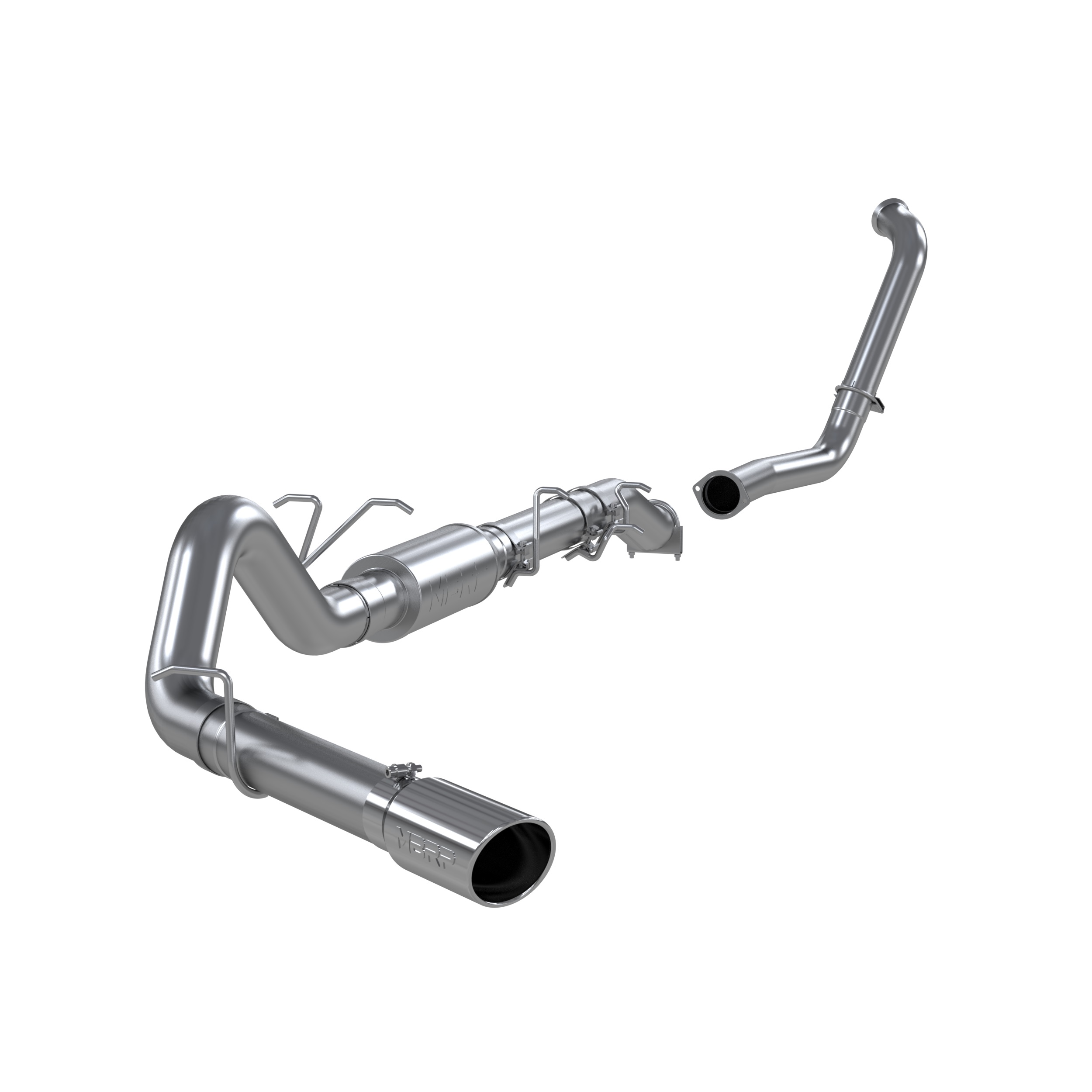 MBRP Exhaust 4in. Turbo Back. Single Side Exit. Retains Stock Cat. T409 S6206409