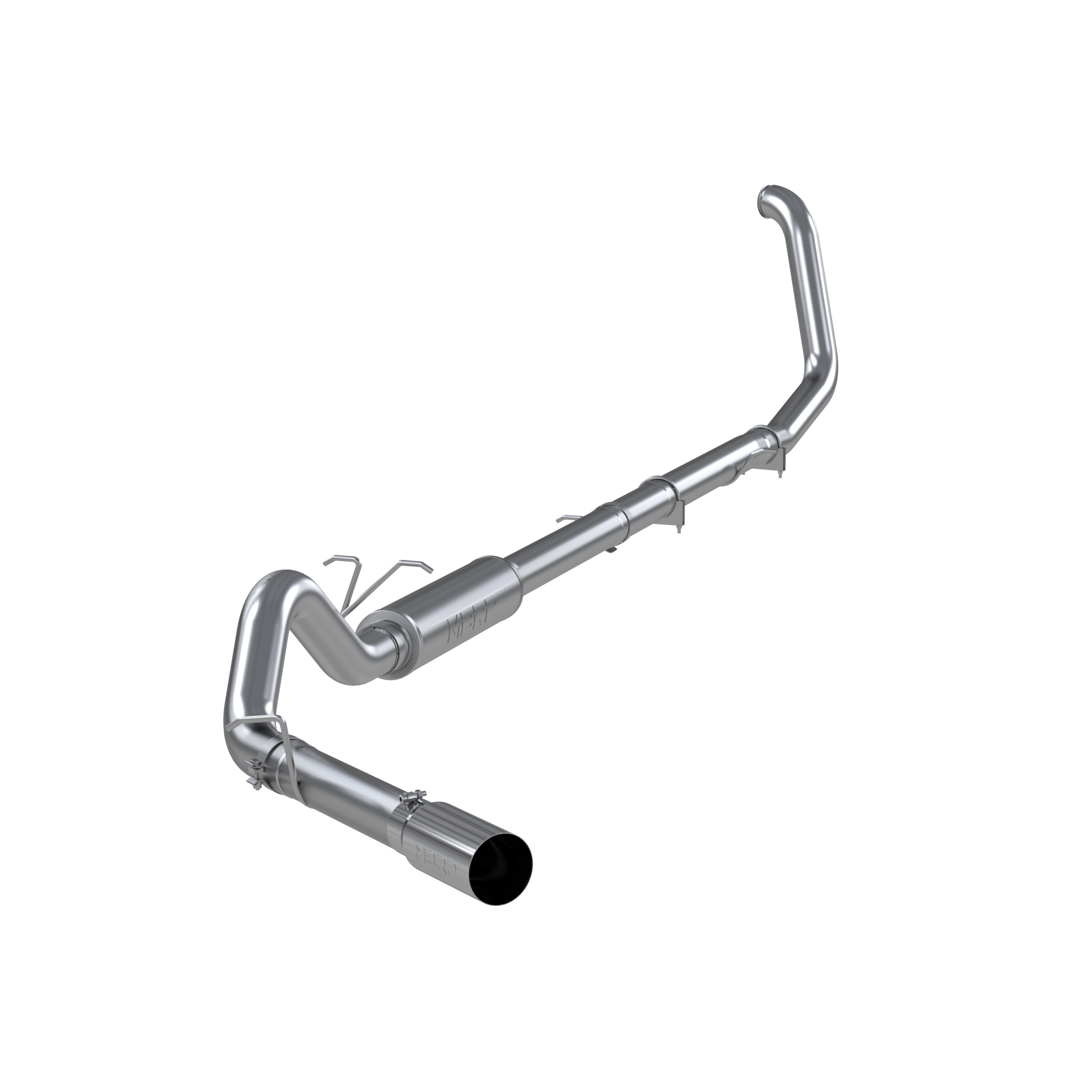 MBRP Exhaust 4in. Turbo Back. Single Side Exit. T304 S6200304