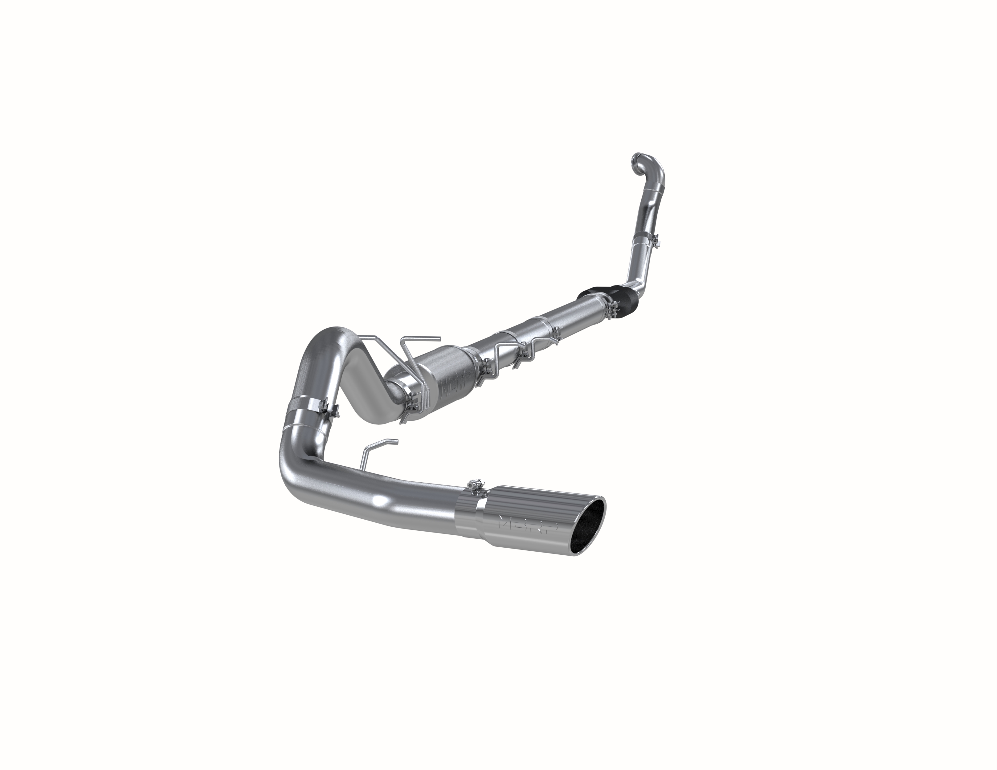 MBRP Exhaust 4in. Turbo Back. Single Side Exit. Retains Stock Cat. AL S6218AL