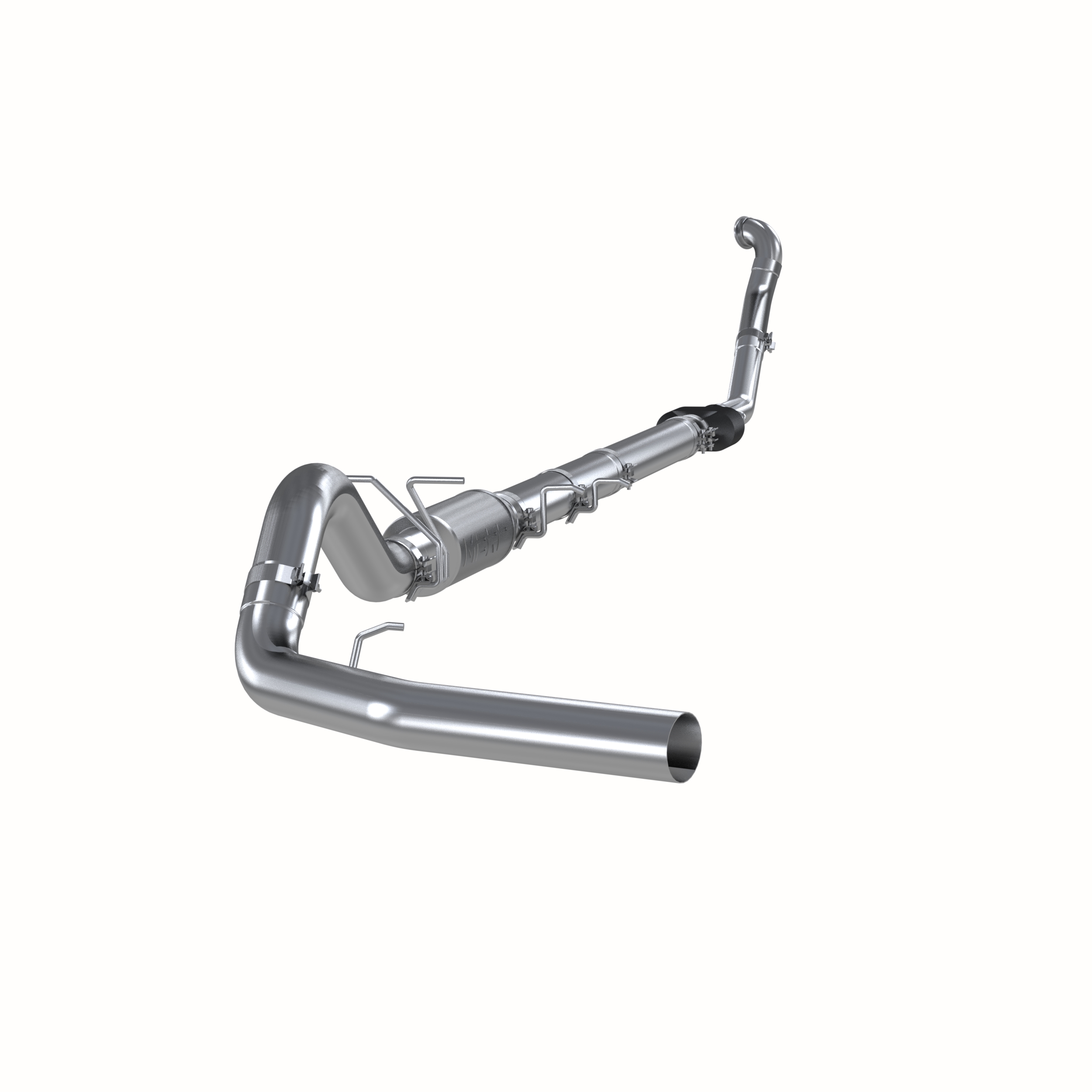 MBRP Exhaust 4in. Turbo Back. Single Side Exit. Retains Stock Cat. AL S6218P