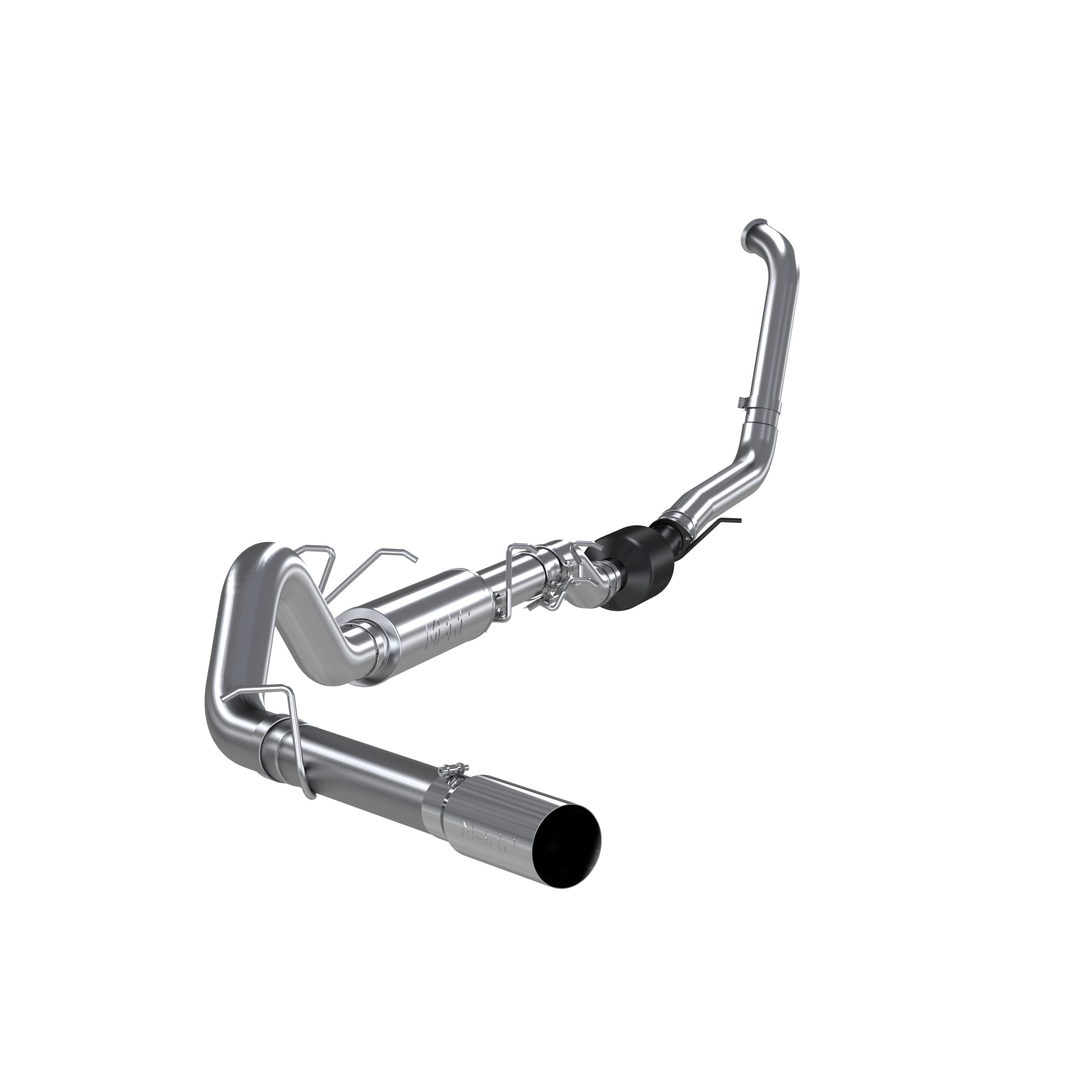 MBRP Exhaust 4in. Turbo Back. Single Side Exit. Retains Stock Cat. T304 S6212304