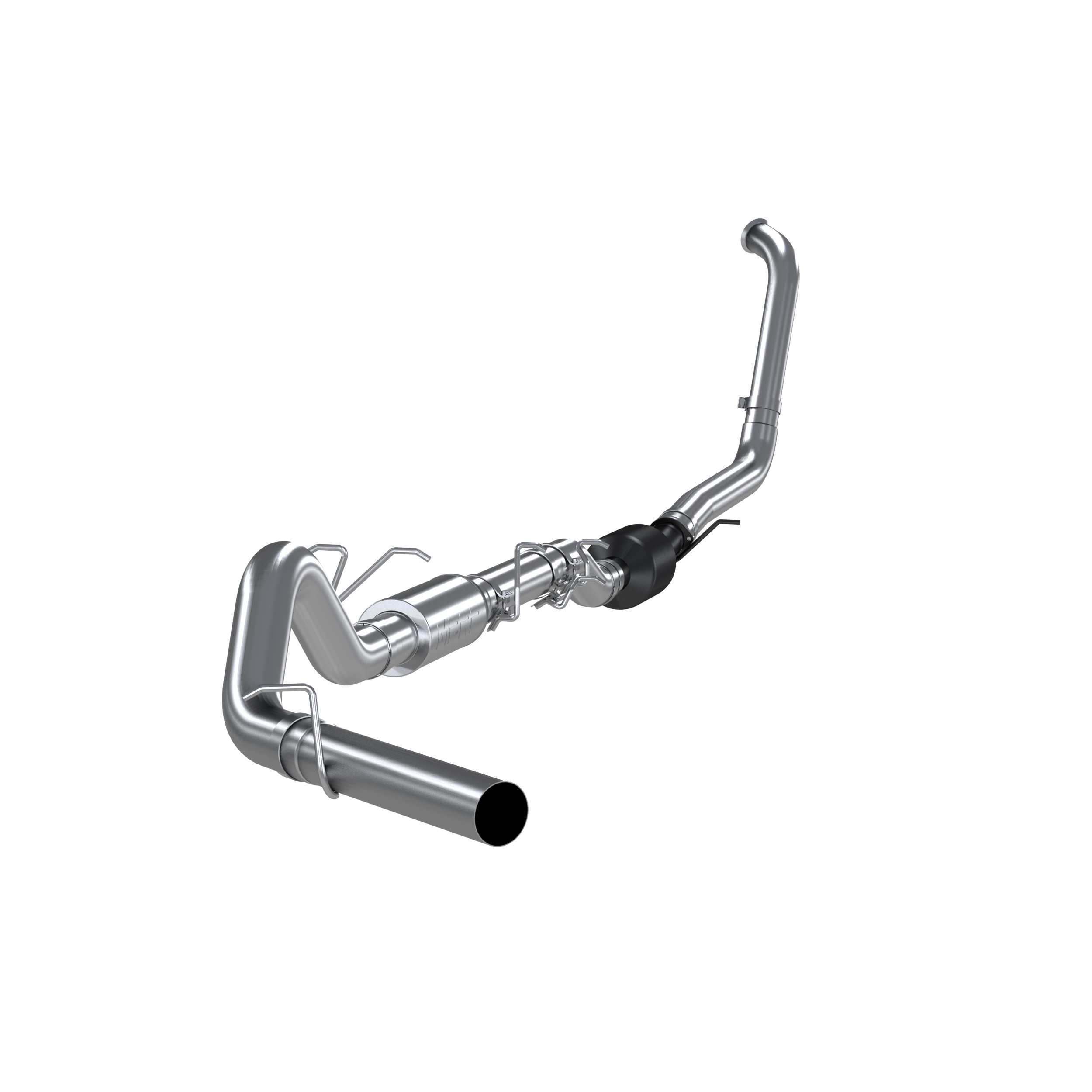 MBRP Exhaust 4in. Turbo Back. Single Side Exit. Retains Stock Cat. AL S6212P