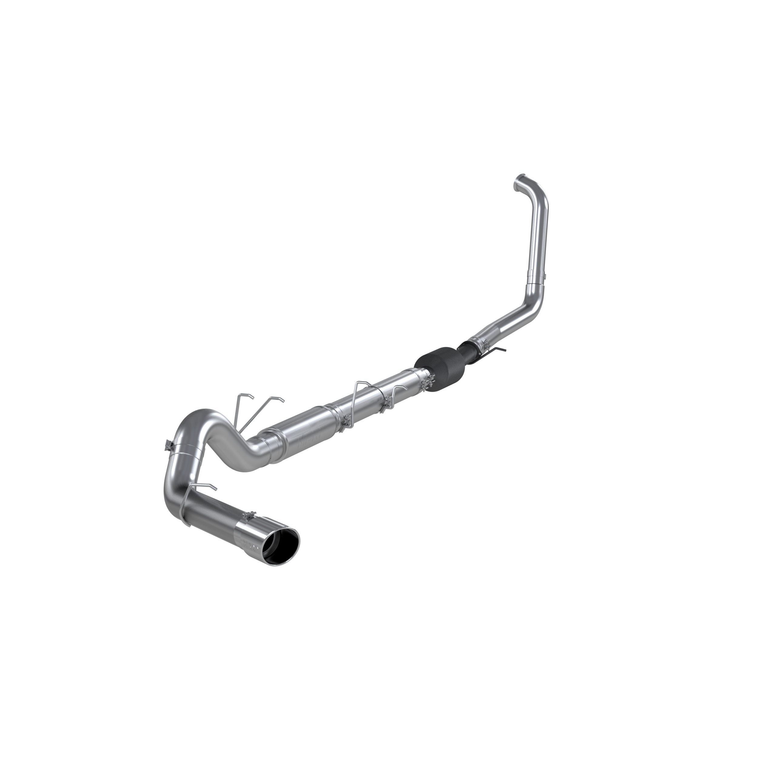 MBRP Exhaust 5in. Turbo Back. Single Side Exit. Retains Stock Cat. AL S62240AL