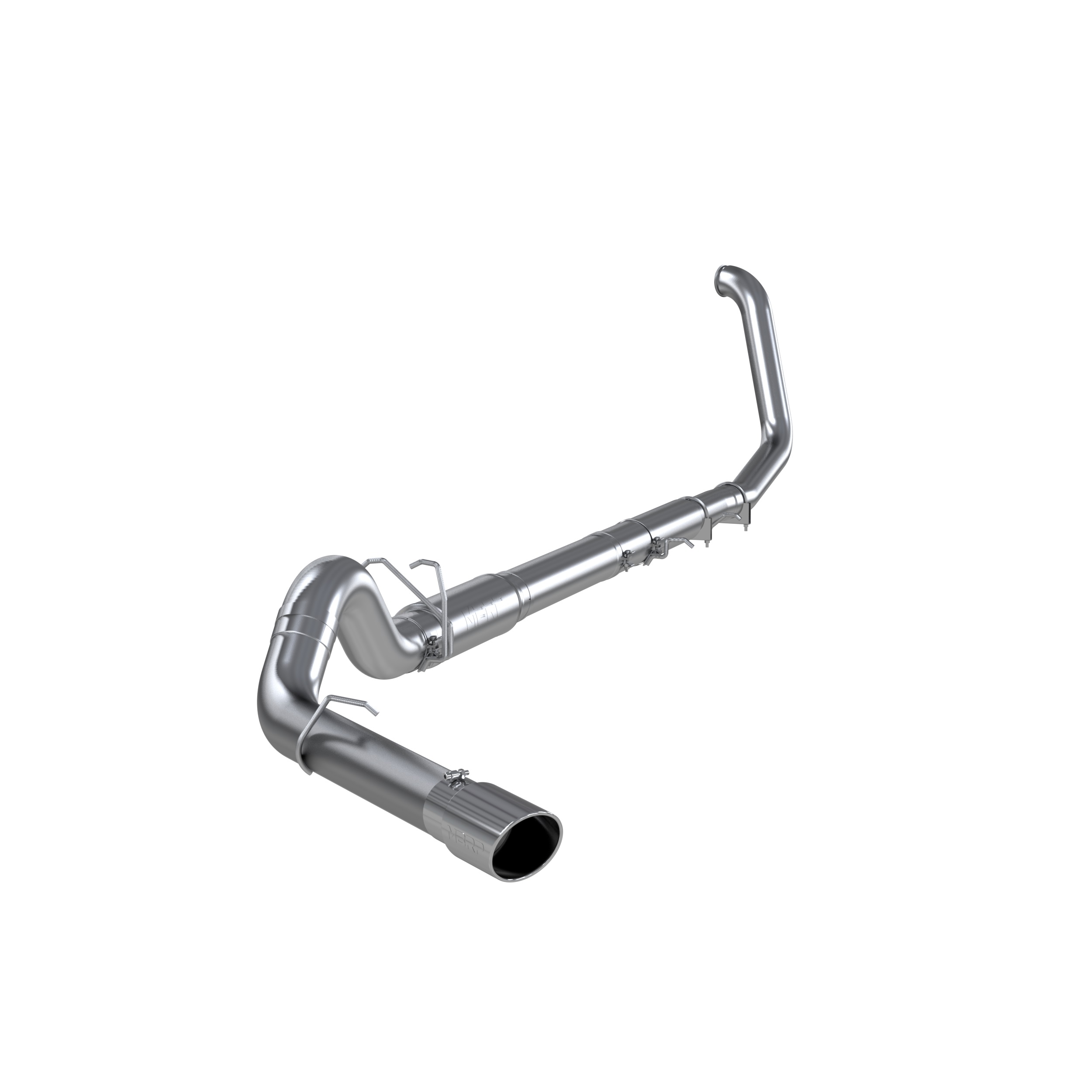 MBRP Exhaust 5in. Turbo Back. Single Side Exit. Off-Road. T409 S62220409