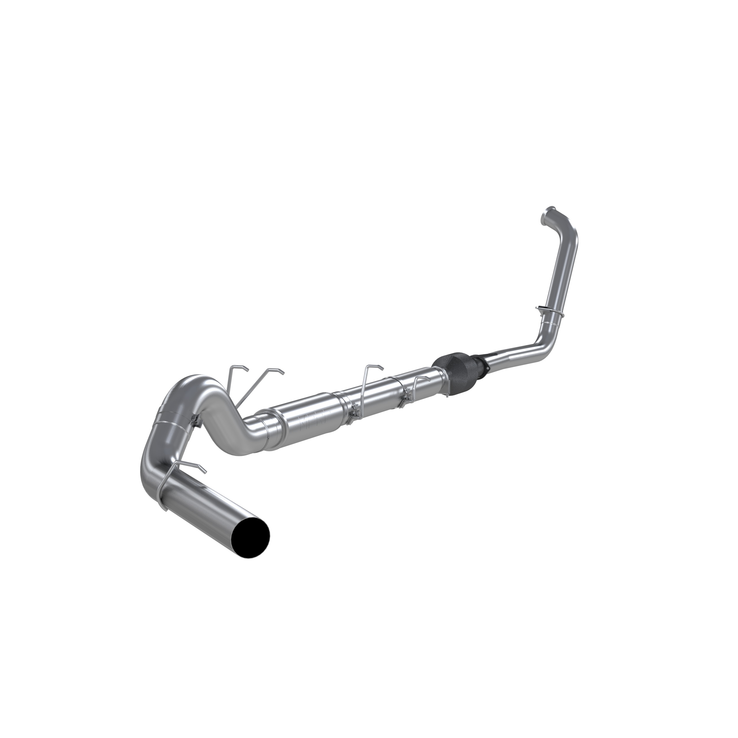 MBRP Exhaust 5in. Turbo Back. Single Side Exit. Retains Stock Cat. AL S62340P