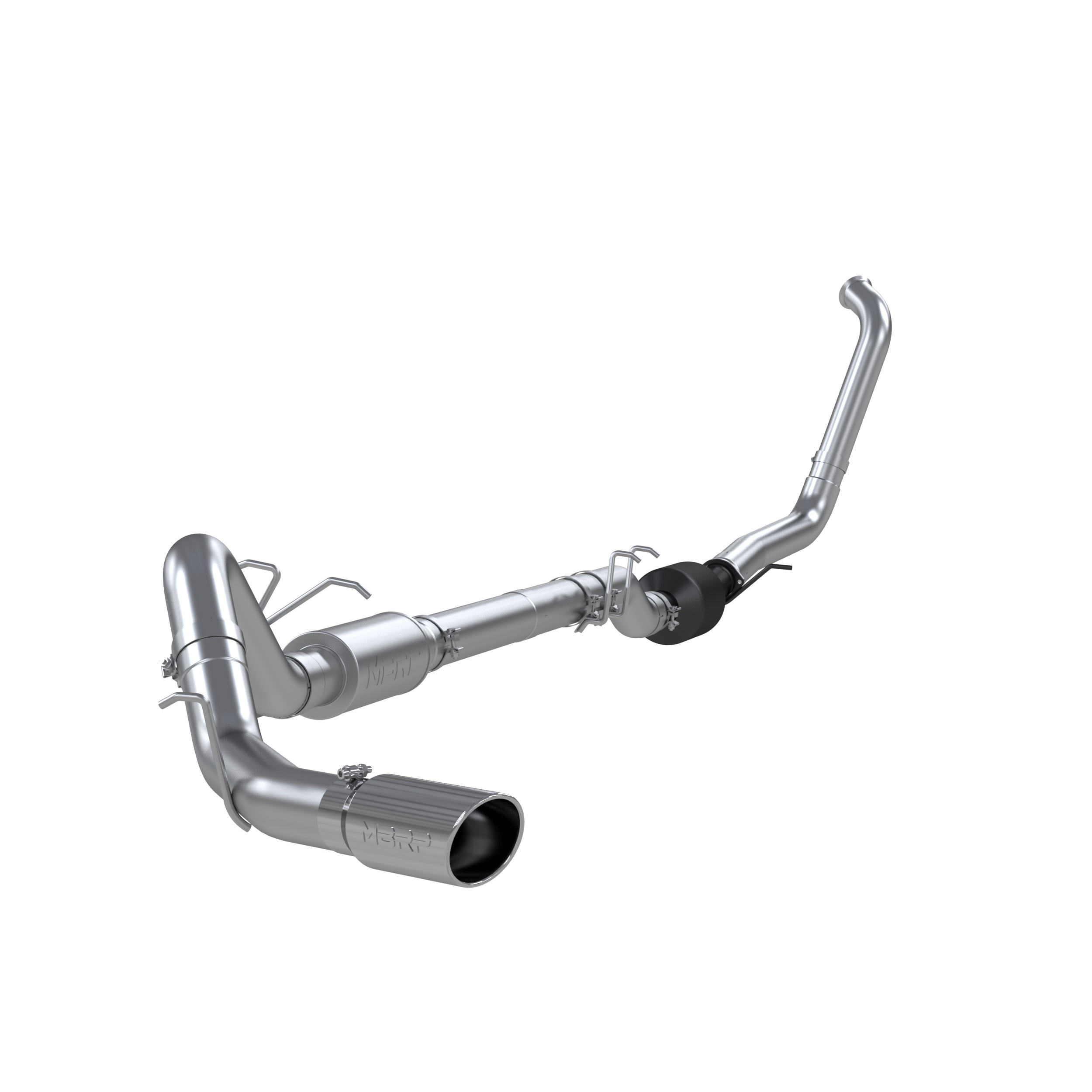 MBRP Exhaust 4in. Turbo Back. Single Side Exit. Retains Stock Cat. AL S6240AL