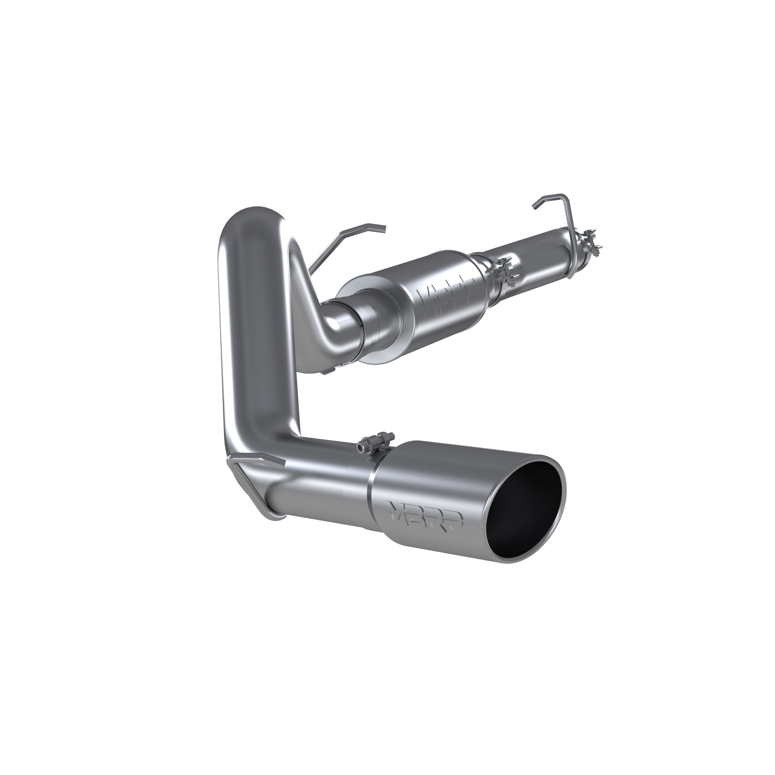 MBRP Exhaust 4in. Cat-Back. Single Side Exit. AL S6285AL