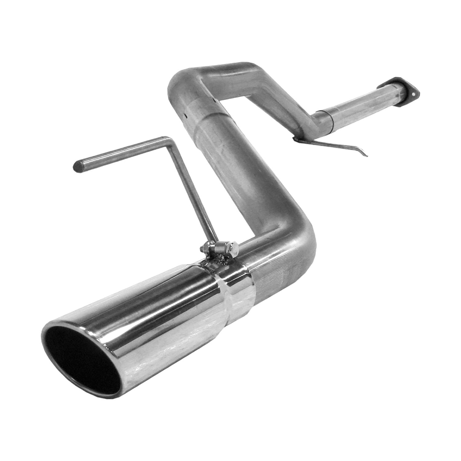MBRP Exhaust 3in. Filter Back. Single Rear Exit. T409 S6500409