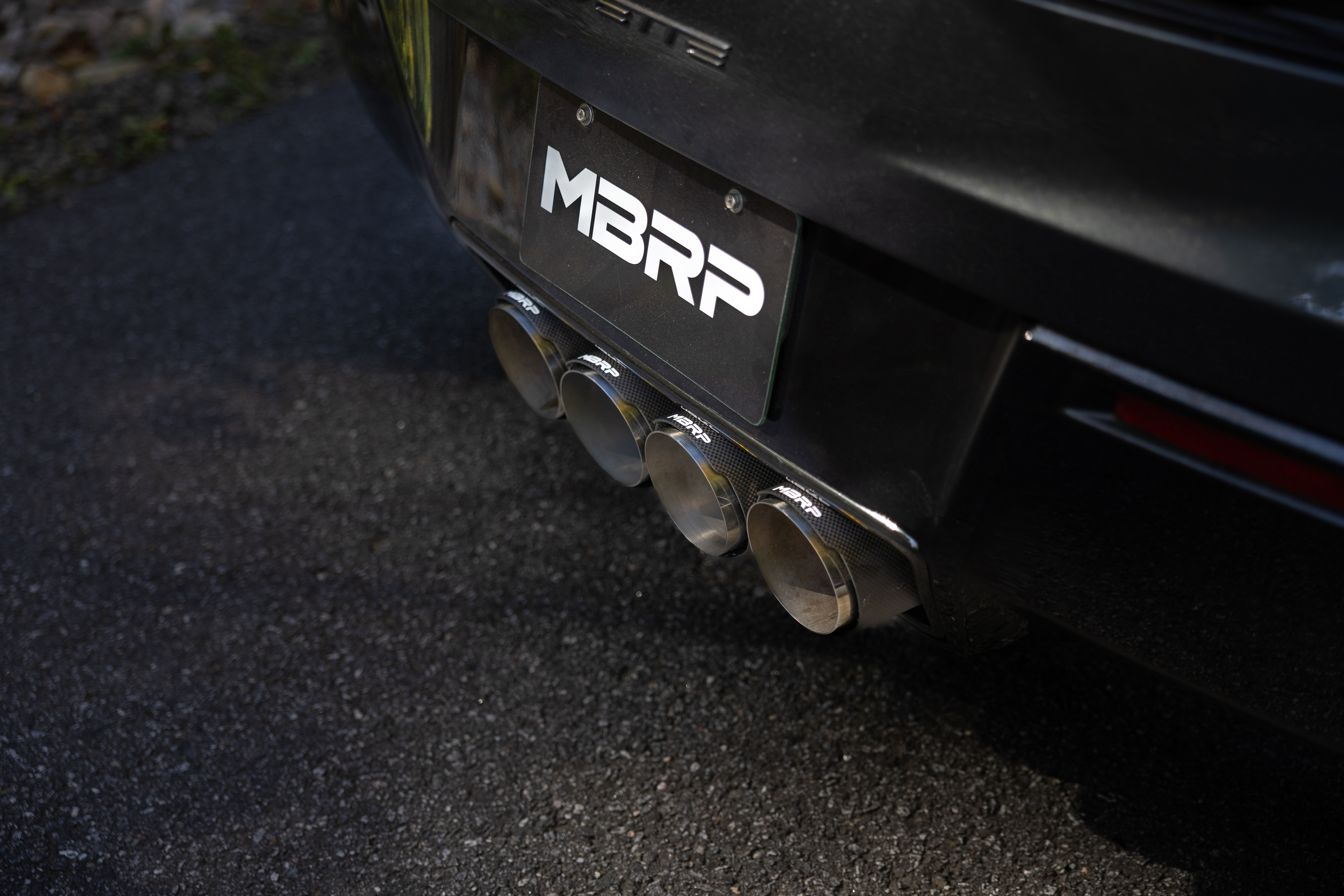 MBRP Exhaust MBRP 3in Axle-Back, Quad Rear Exit, Active, T304 with CF Tips. S70073CF