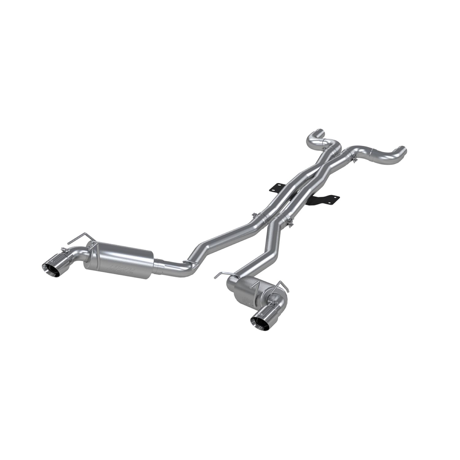MBRP Exhaust 3in. Cat-Back. Dual Exhaust. Dual Rear Exit. T409 S7018409