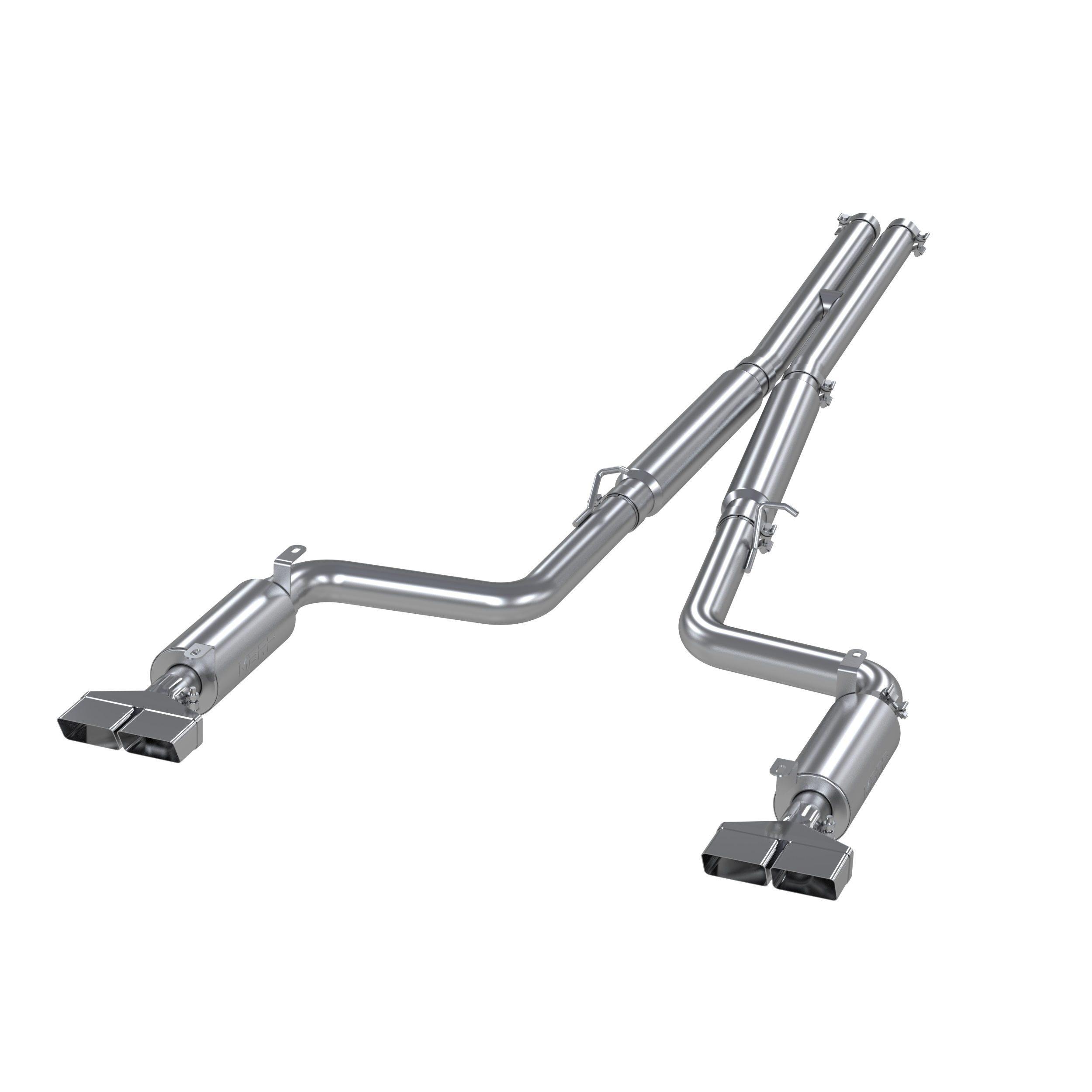 MBRP Exhaust 3in. Cat-Back. Dual Split Rear Exit. T409 S7104409