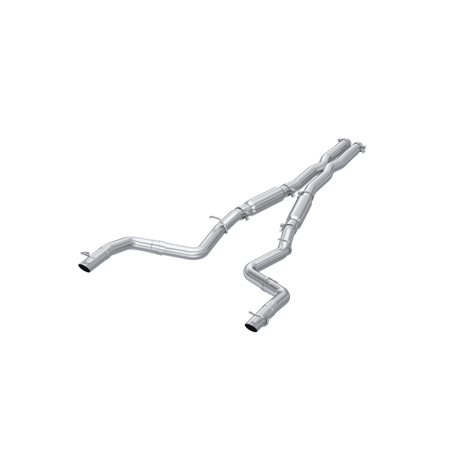 MBRP Exhaust 3in. Cat-Back. Dual Rear Exit. Street Profile. AL S7119AL