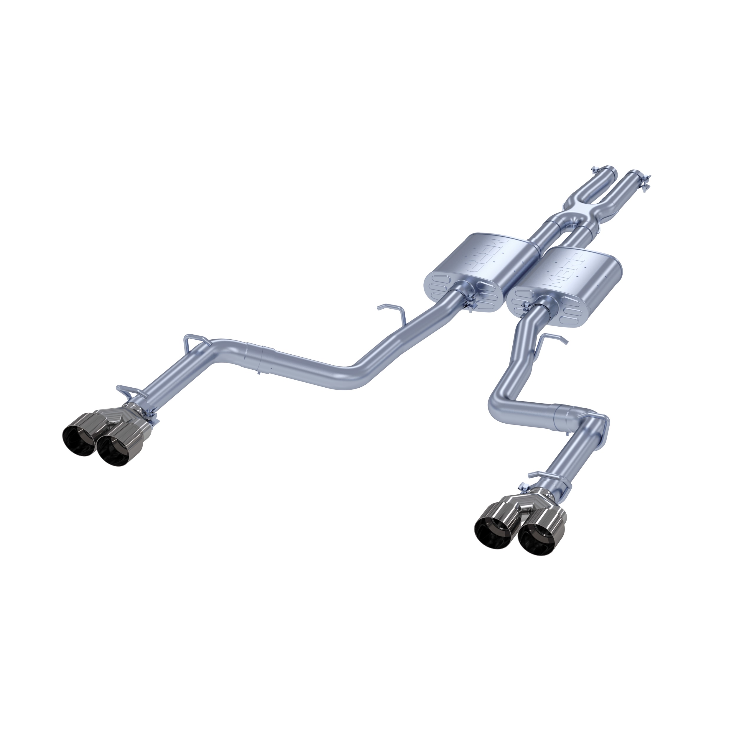 MBRP Exhaust 2.5in. Cat-Back. Dual Rear Exit. AL S7111AL