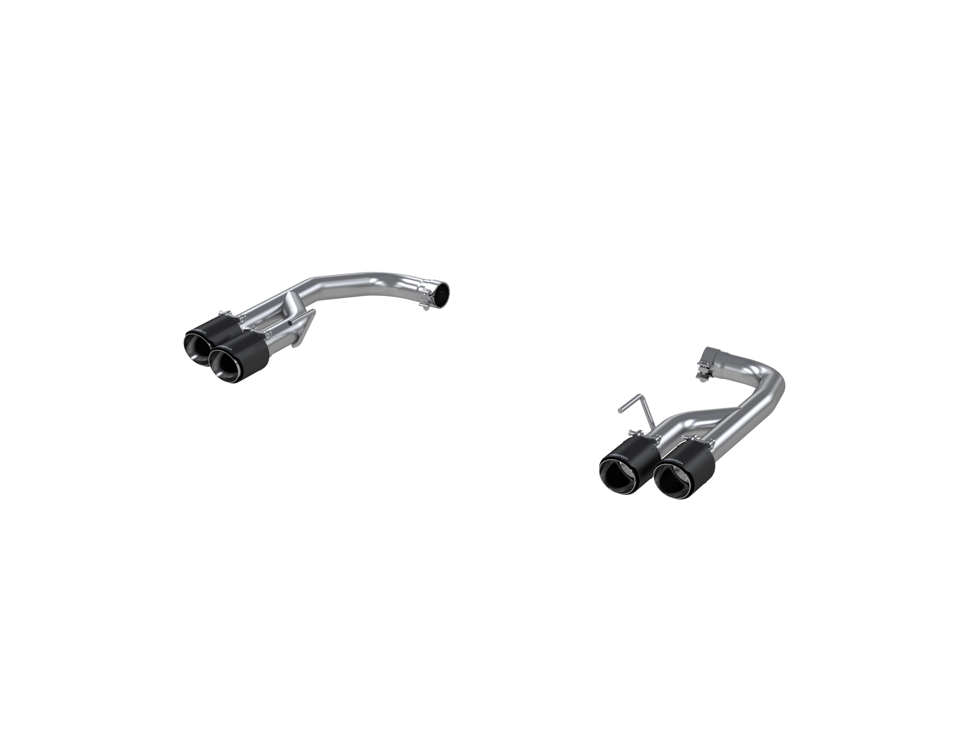 MBRP Exhaust 2.5in. Axle-Back. Dual Rear Exit. T304. Quad CF Tips S72113CF
