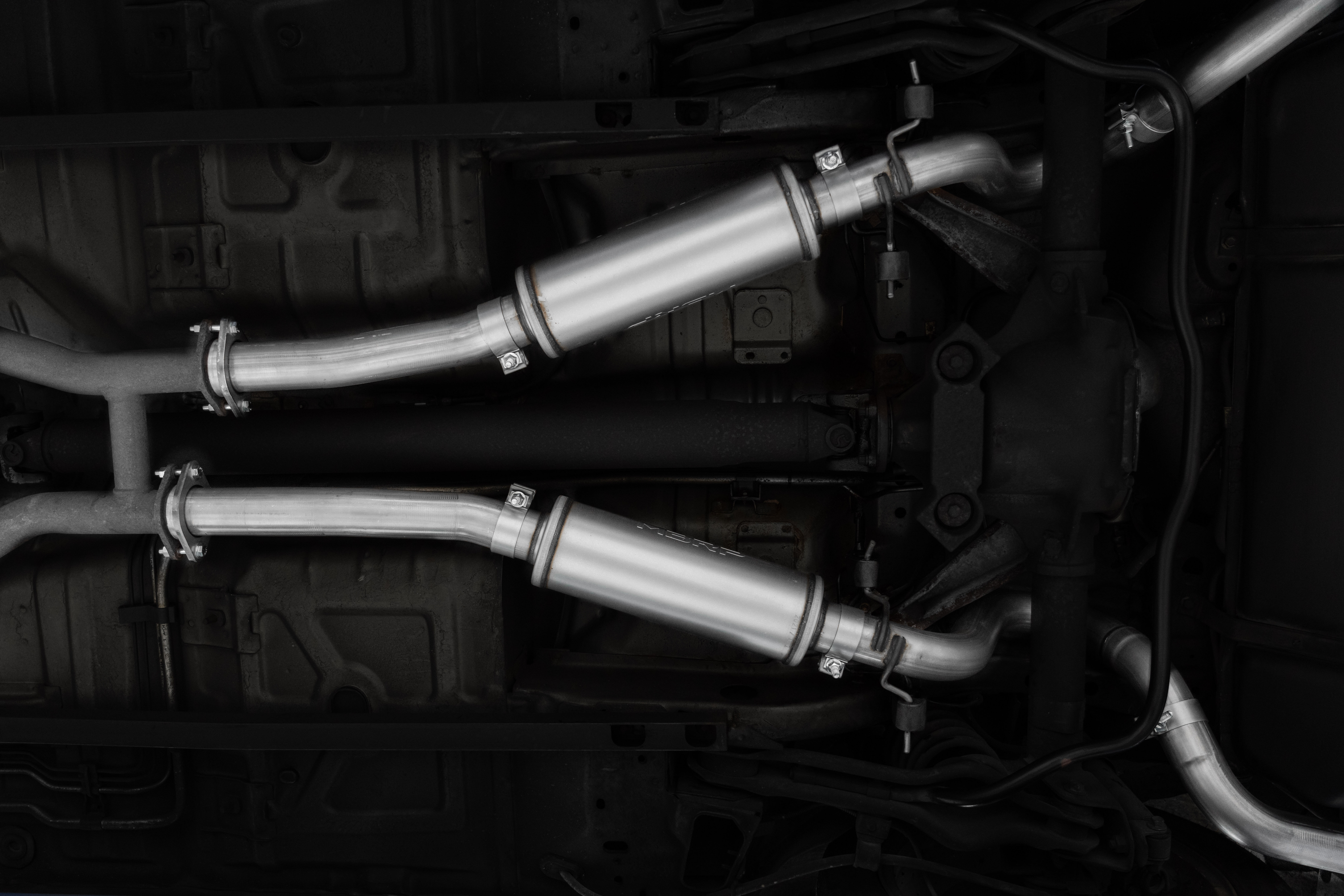 MBRP Exhaust 2.5in. Cat-Back. Dual Rear Exit. AL S7221AL