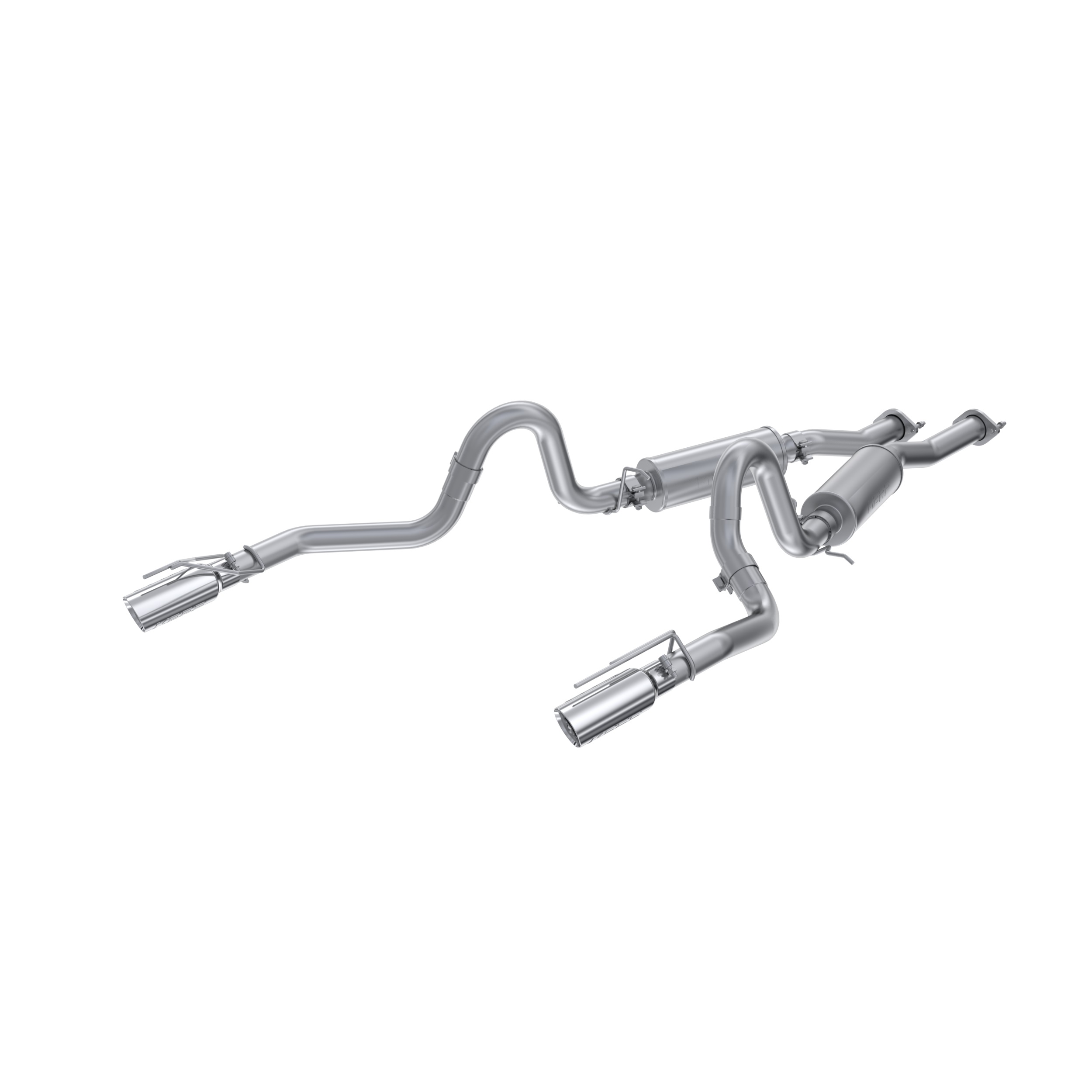 MBRP Exhaust 2.5in. Cat-Back. Dual Rear Exit. AL S7221AL