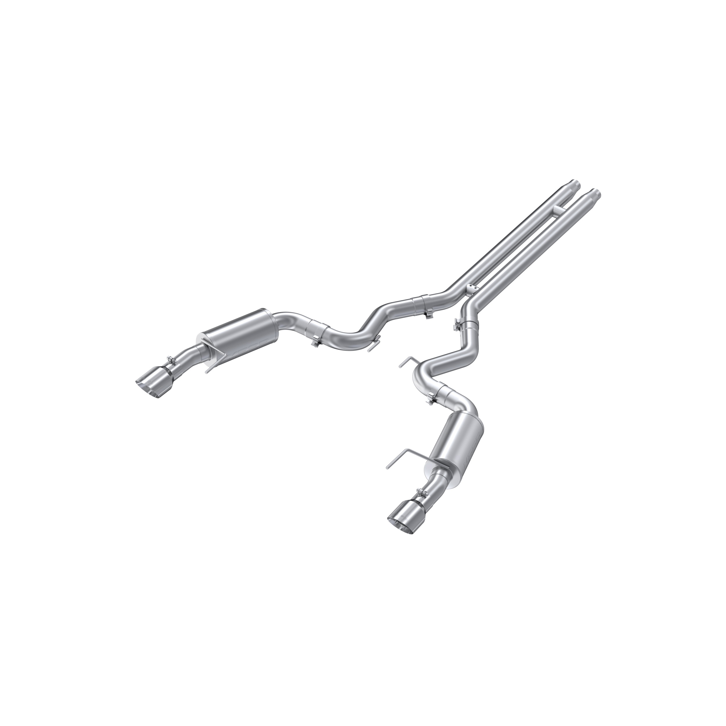 MBRP Exhaust 3in. Cat-Back. Dual Split Rear Exit. Street Version. T409 S7239409