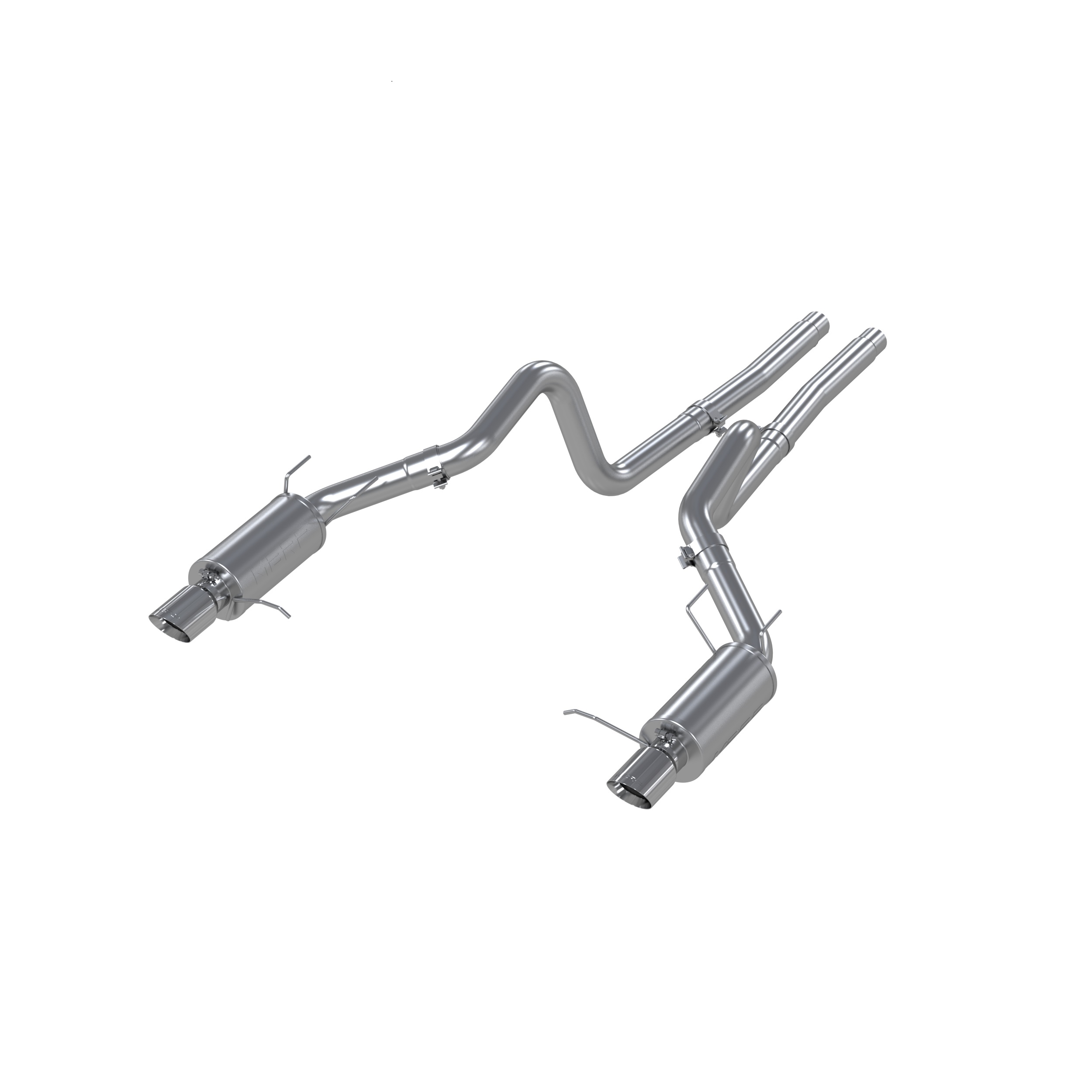 MBRP Exhaust 3in. Cat-Back. Dual Split Rear Exit. Street Version. T409 S7258409