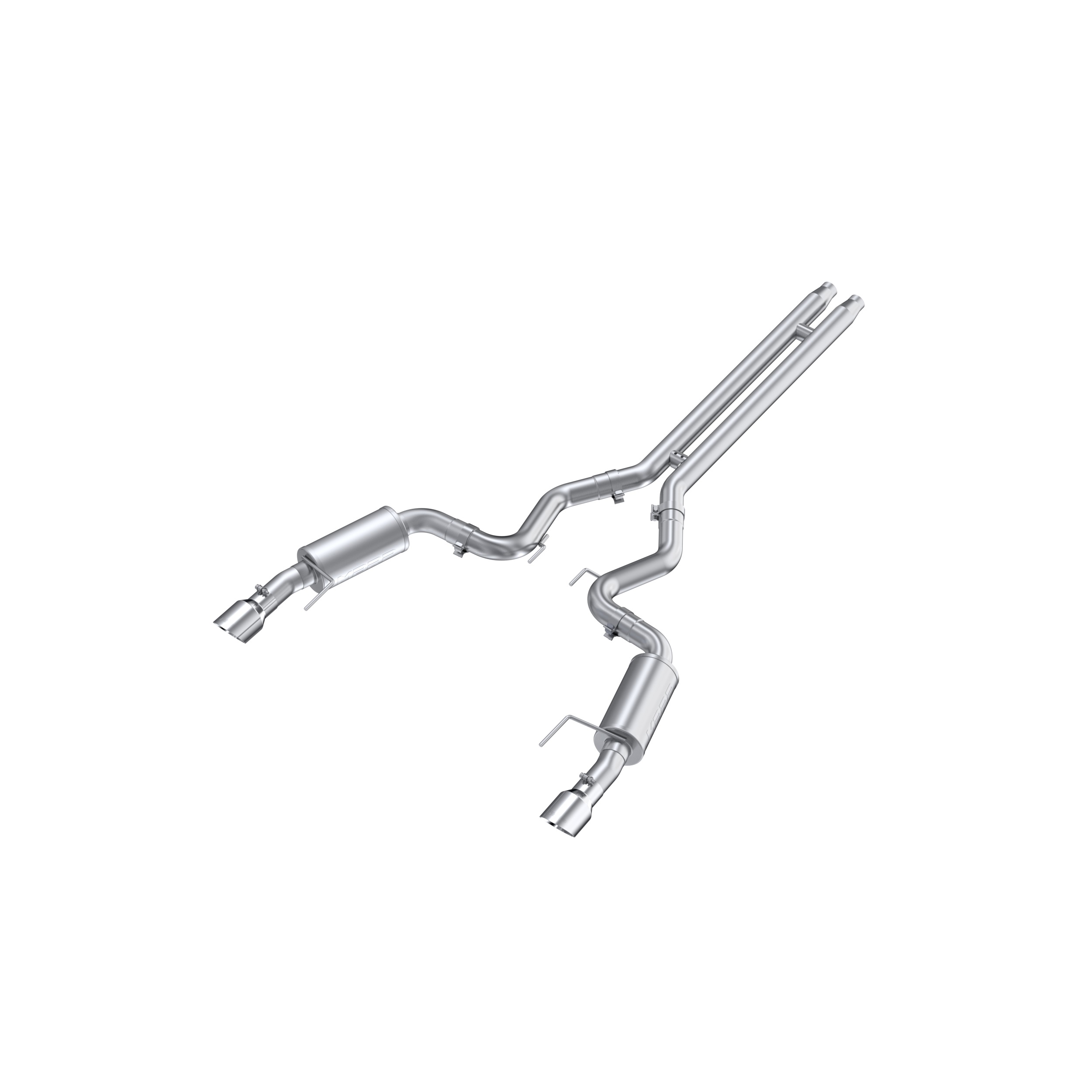 MBRP Exhaust 3in. Cat-Back. Dual Split Rear Exit. Street Version. AL S7251AL