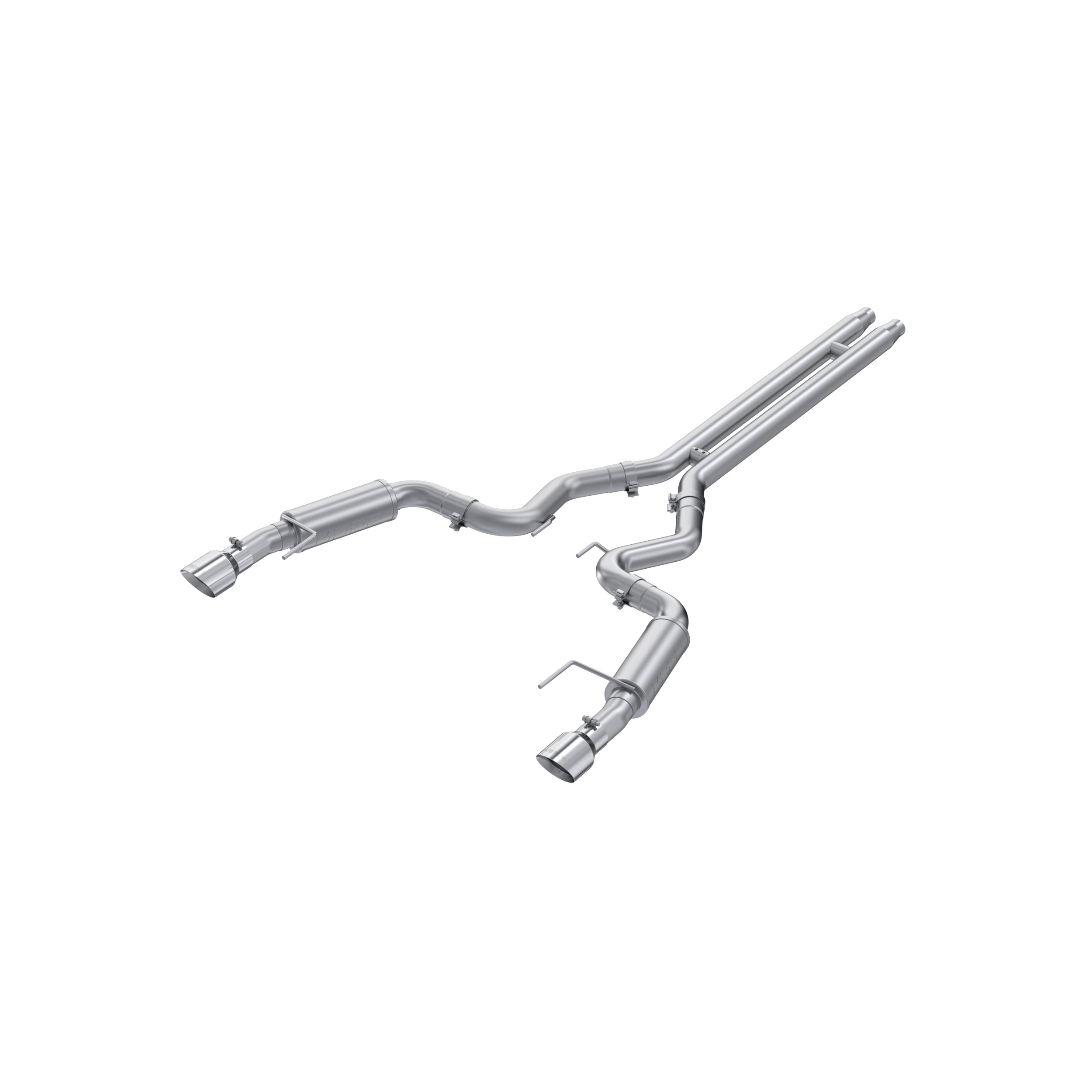 MBRP Exhaust 3in. Cat-Back. Dual Split Rear Exit. Race Version. AL S7253AL