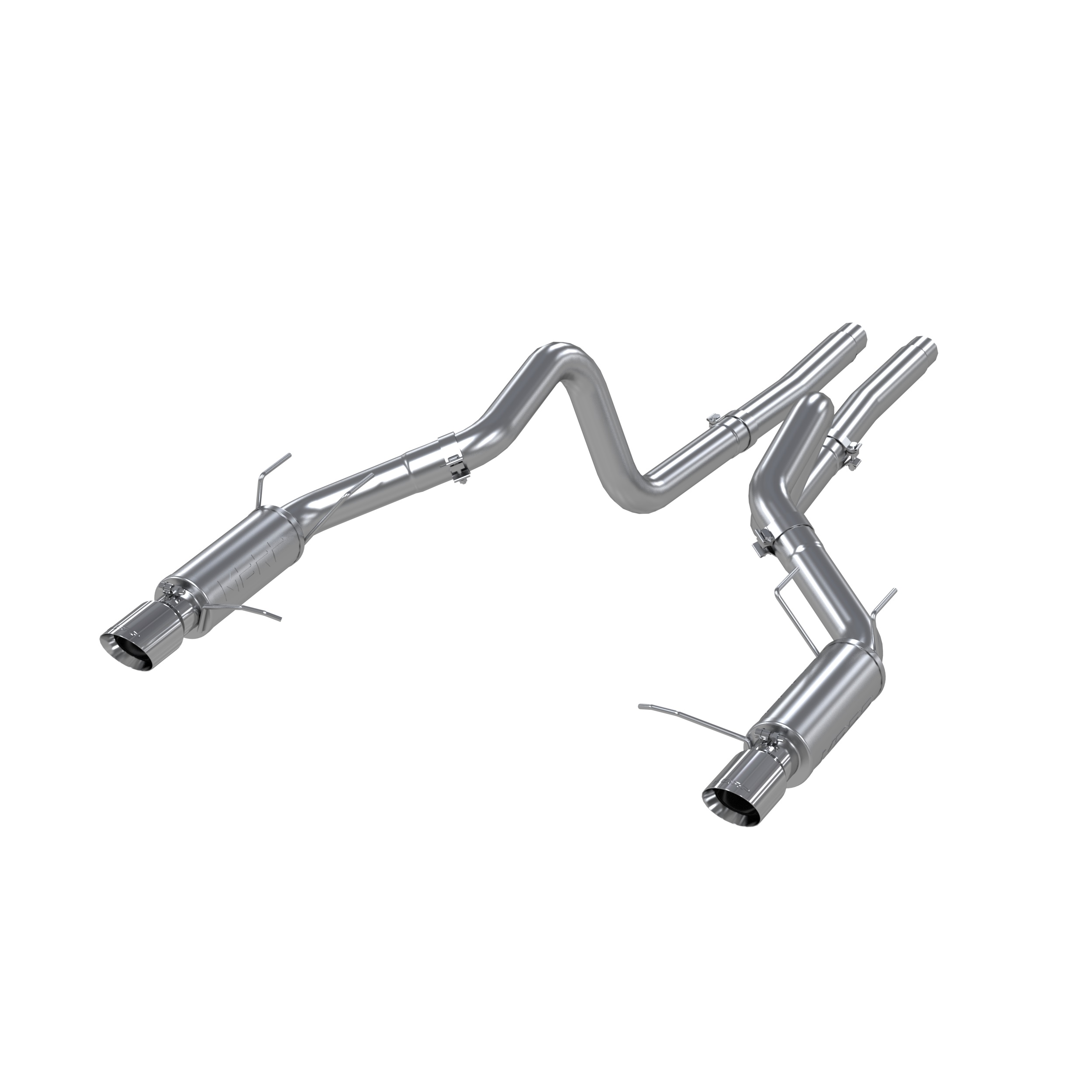 MBRP Exhaust 3in. Cat-Back. Dual Split Rear Exit. Race Version. AL S7264AL