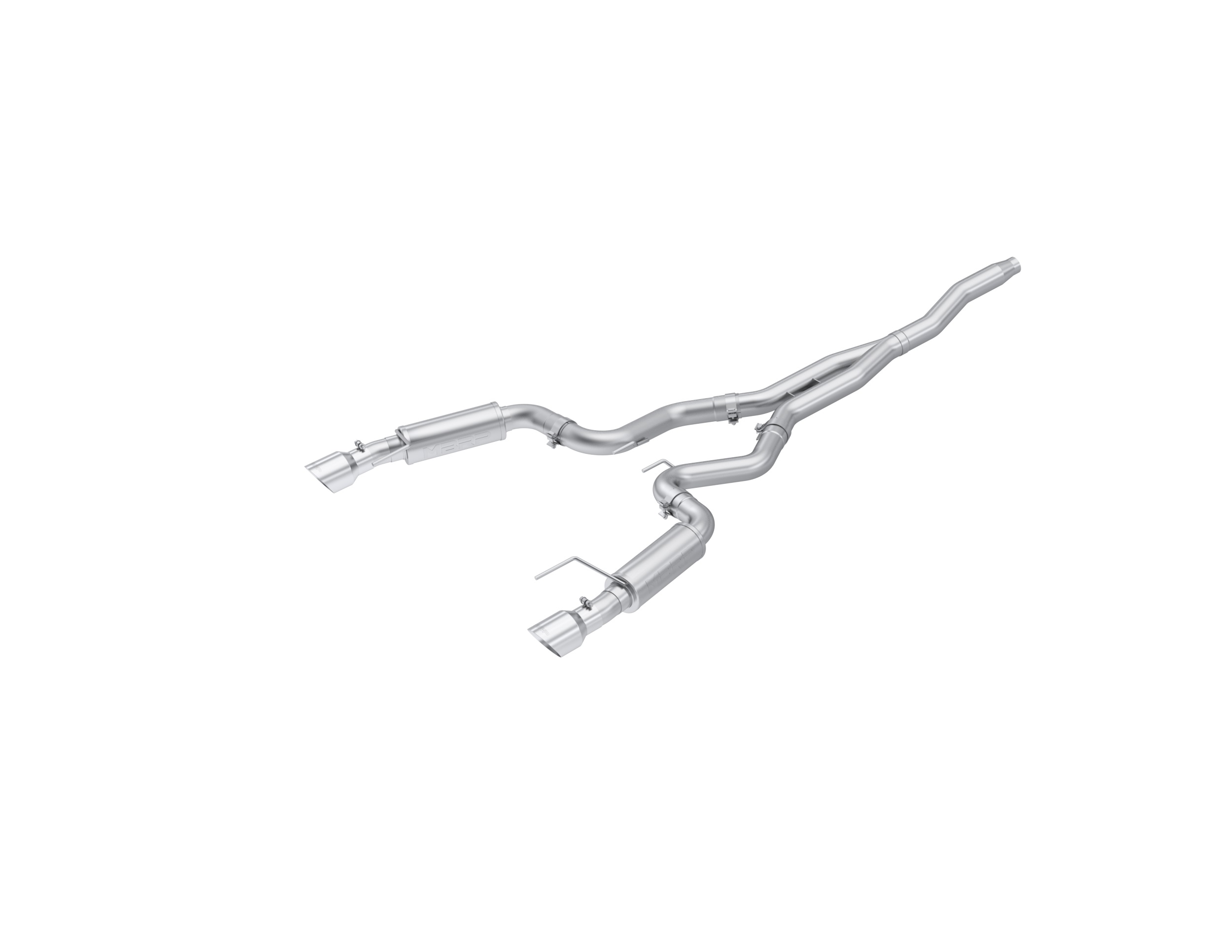 MBRP Exhaust 3in. Cat-Back. Dual Split Rear Exit. Race Version. T409 S7275409