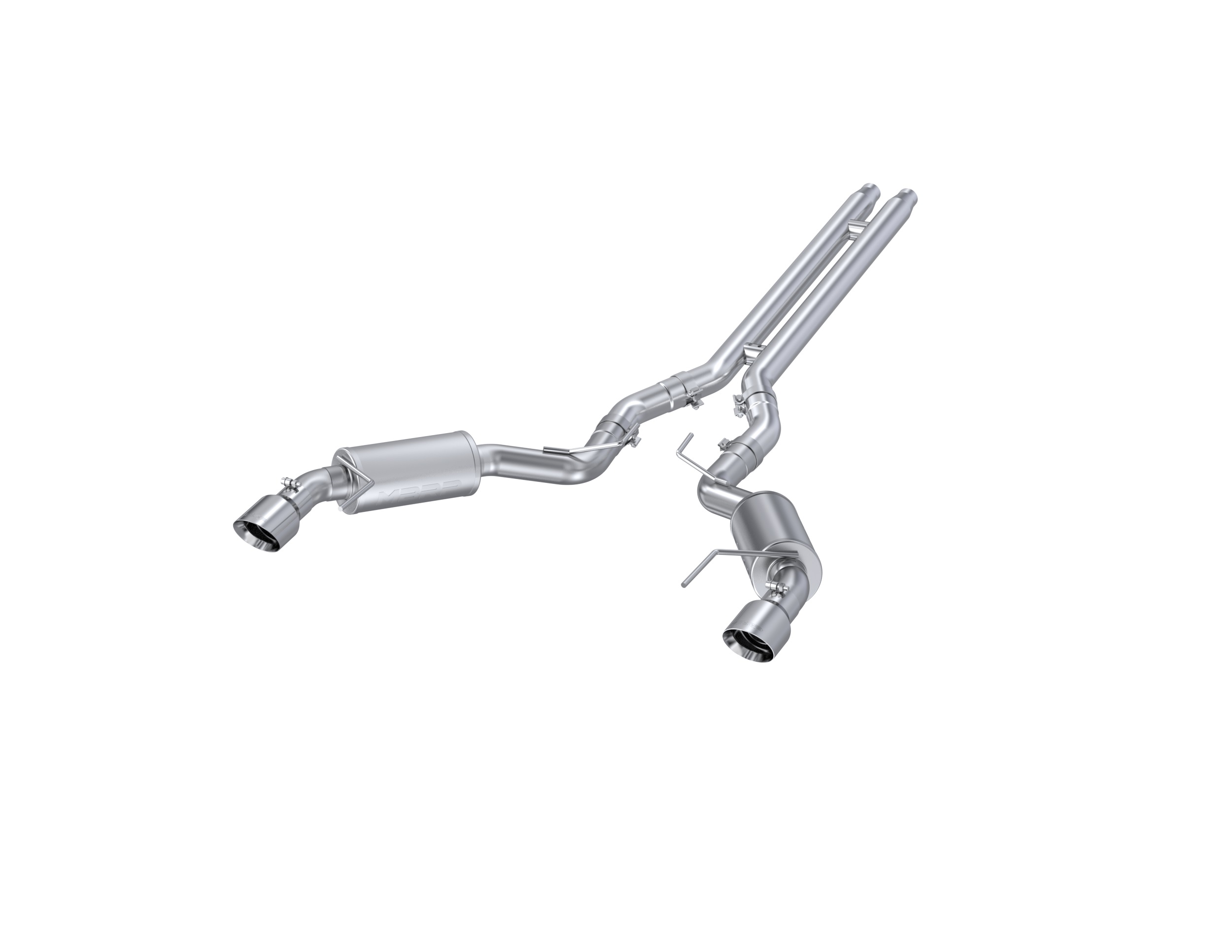 MBRP Exhaust 3in. Cat-Back. Dual Split Rear Exit. Street Version. T409 S7277409