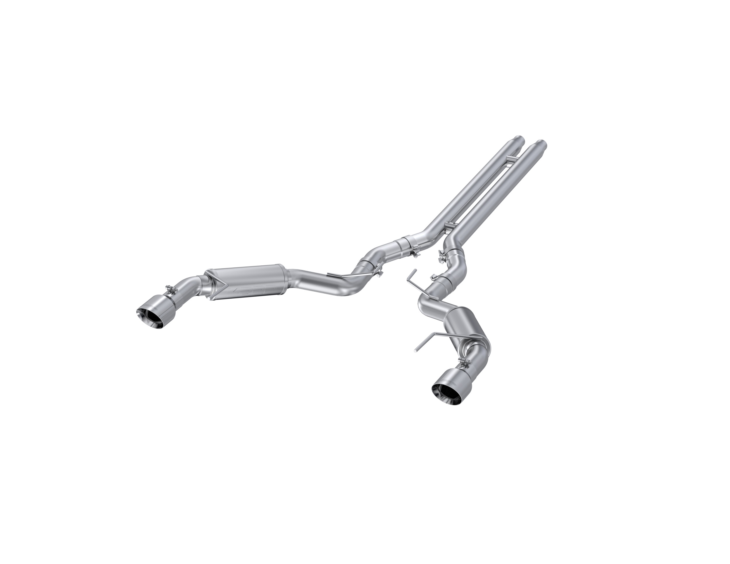 MBRP Exhaust 3in. Cat-Back. Dual Split Rear Exit. Race Version. AL S7278AL