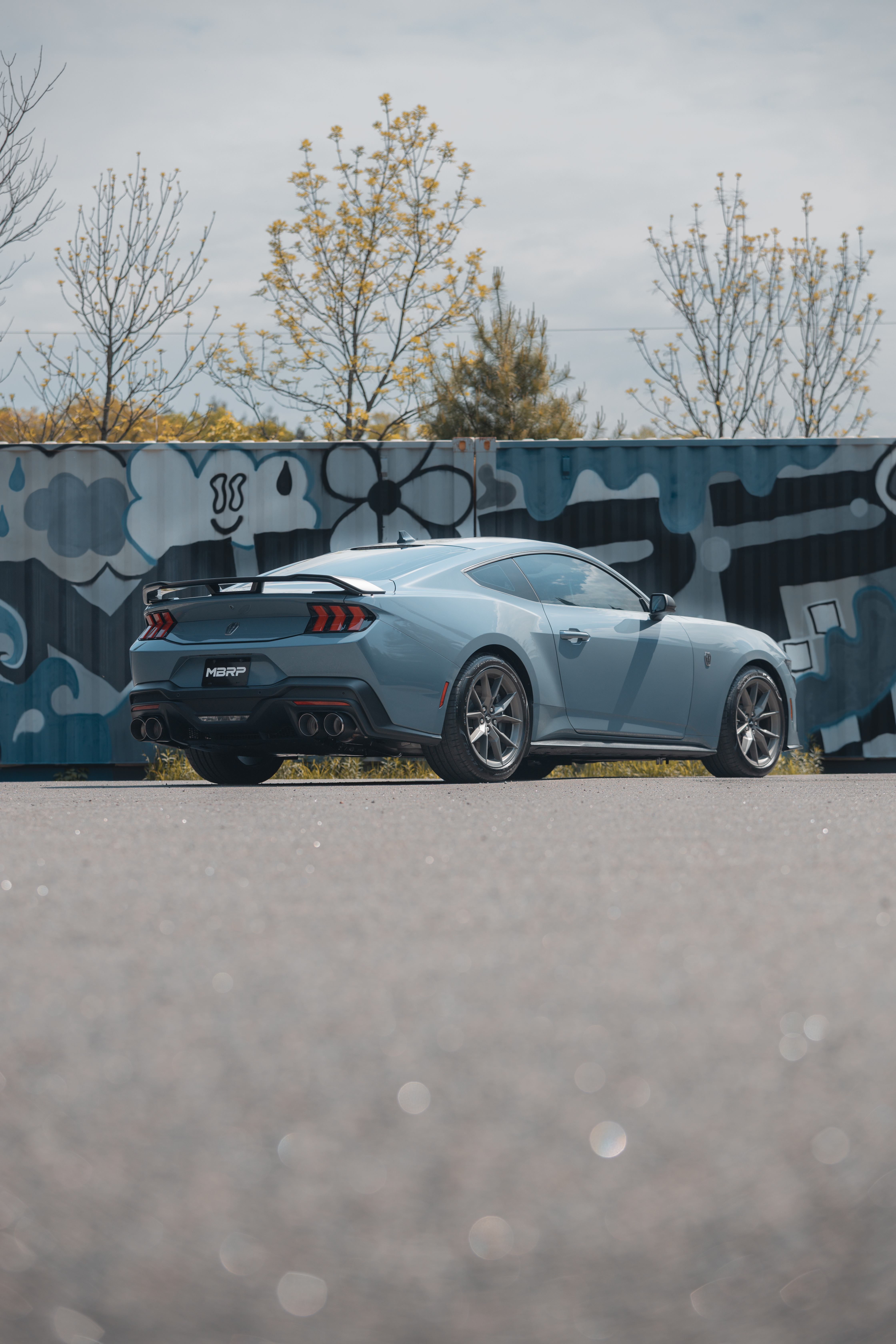 MBRP Exhaust MBRP 3in Cat-Back, Quad Rear Exit,T304, Quad CF Tips, Active Exhaust. S72843CF