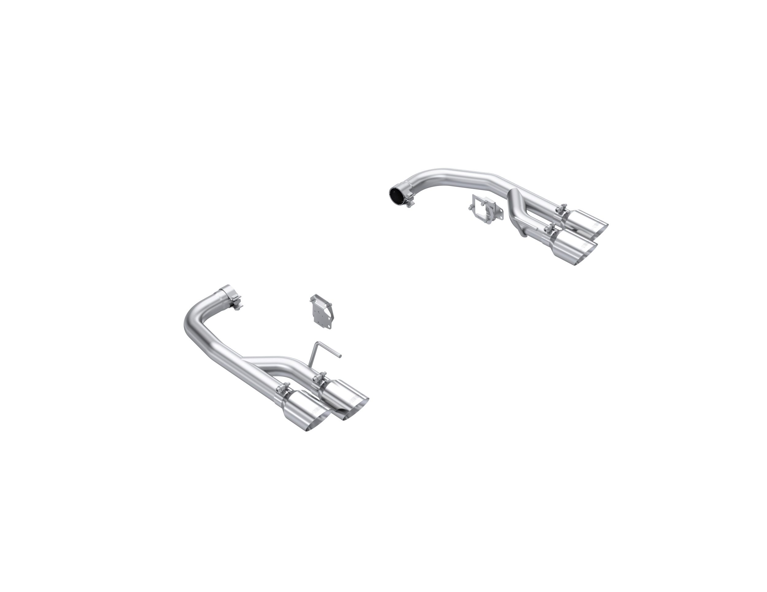 MBRP Exhaust 2.5in Axle-Back Dual Rear Exit Quad Tips. AL S7281AL