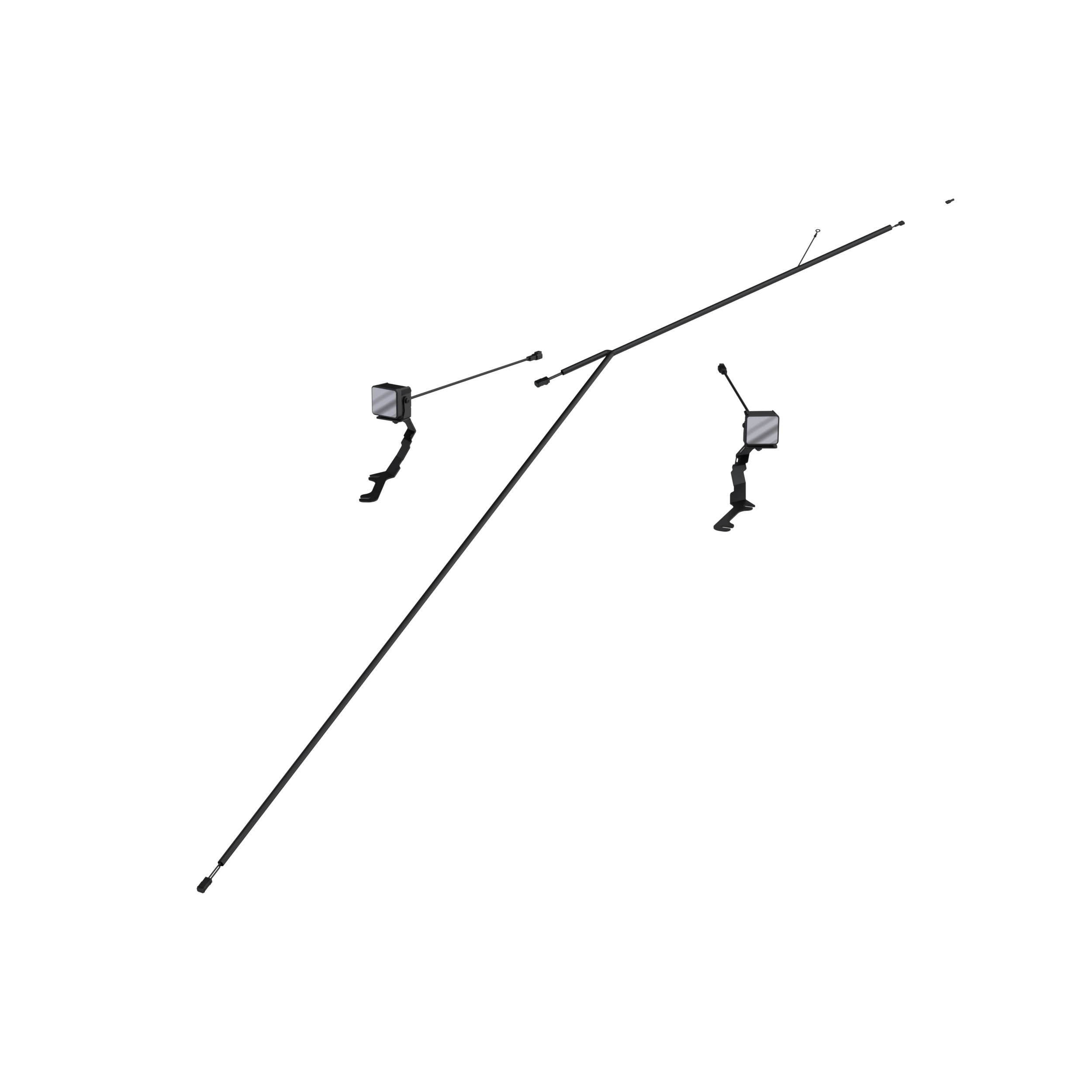 MBRP Exhaust MBRP Ditch Light Kit, Clear Flood Beam. SL5157-01F