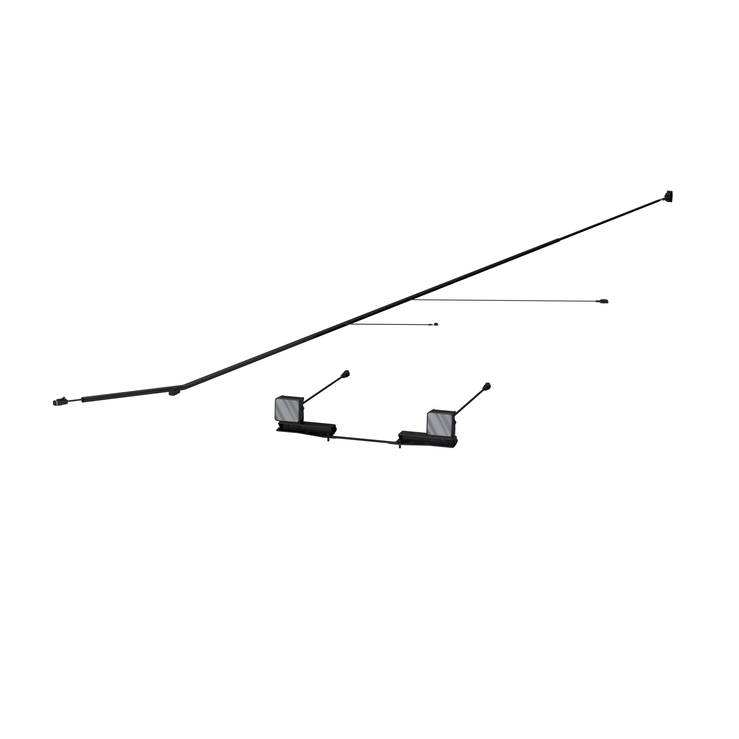 MBRP Exhaust MBRP Bumper Light Kit, Clear Spot Beam SL5269-01S