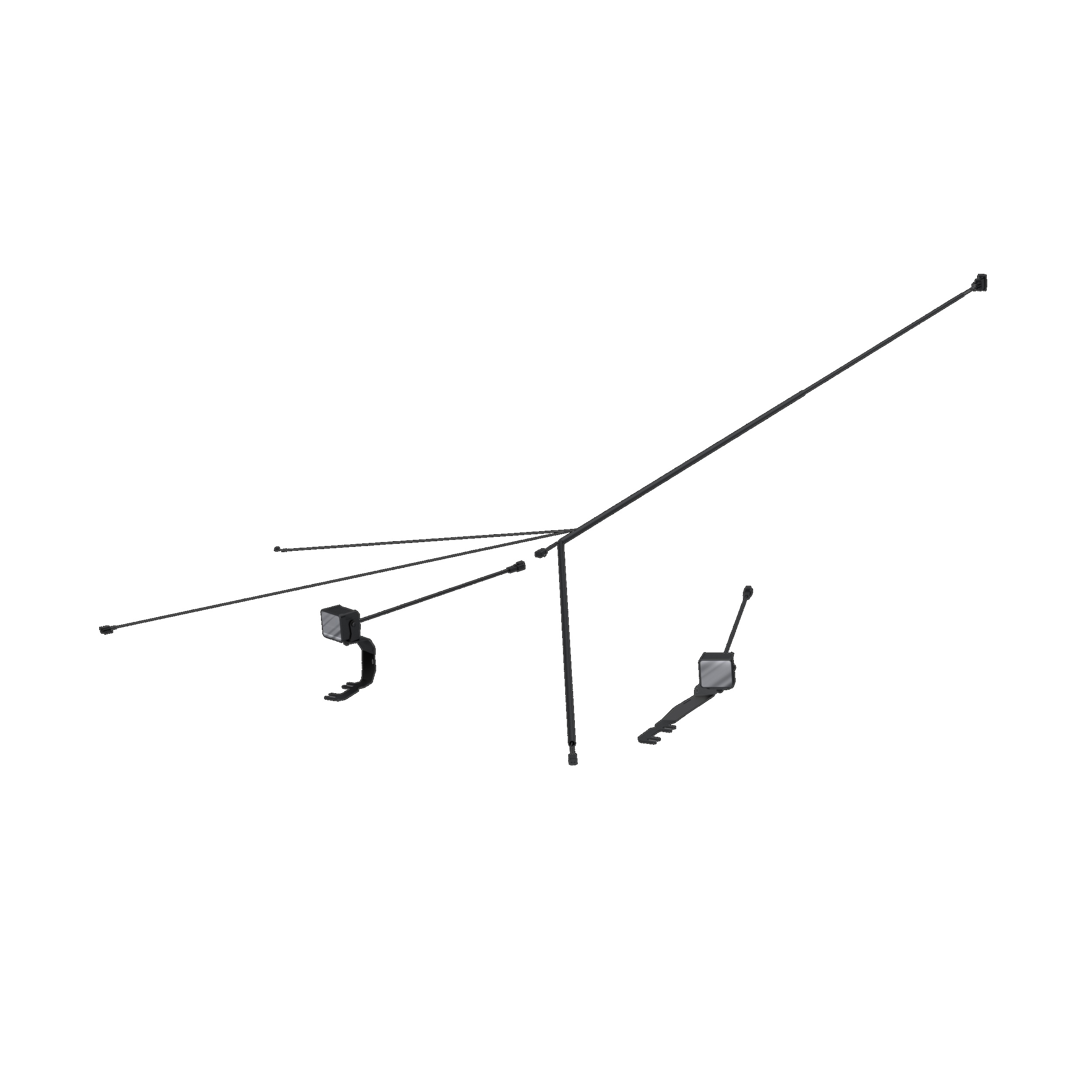 MBRP Exhaust MBRP Ditch Light Kit, Clear Spot Beam SL5269-02S