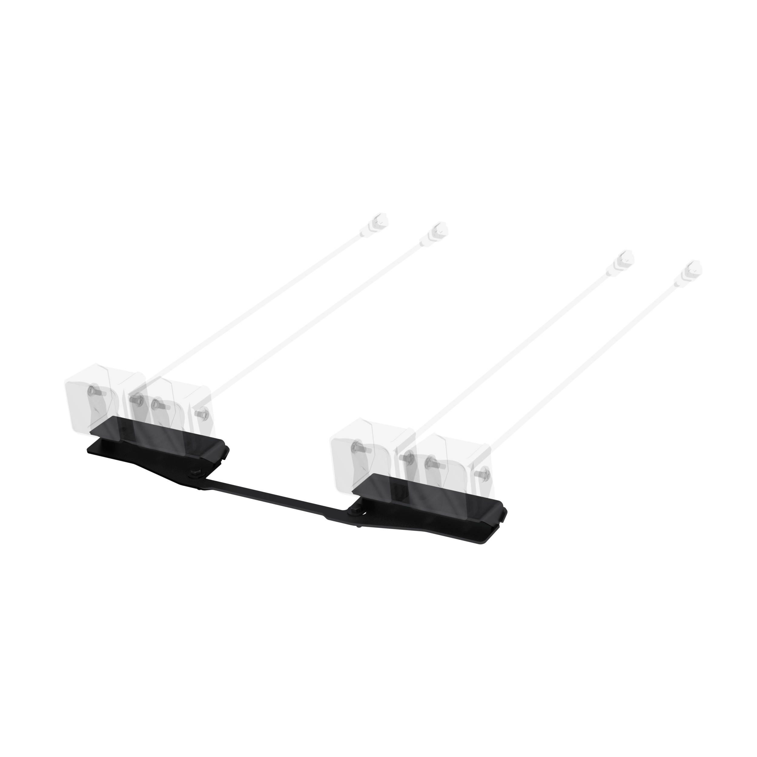 MBRP Exhaust MBRP Bumper Light Bracket SL5269-11